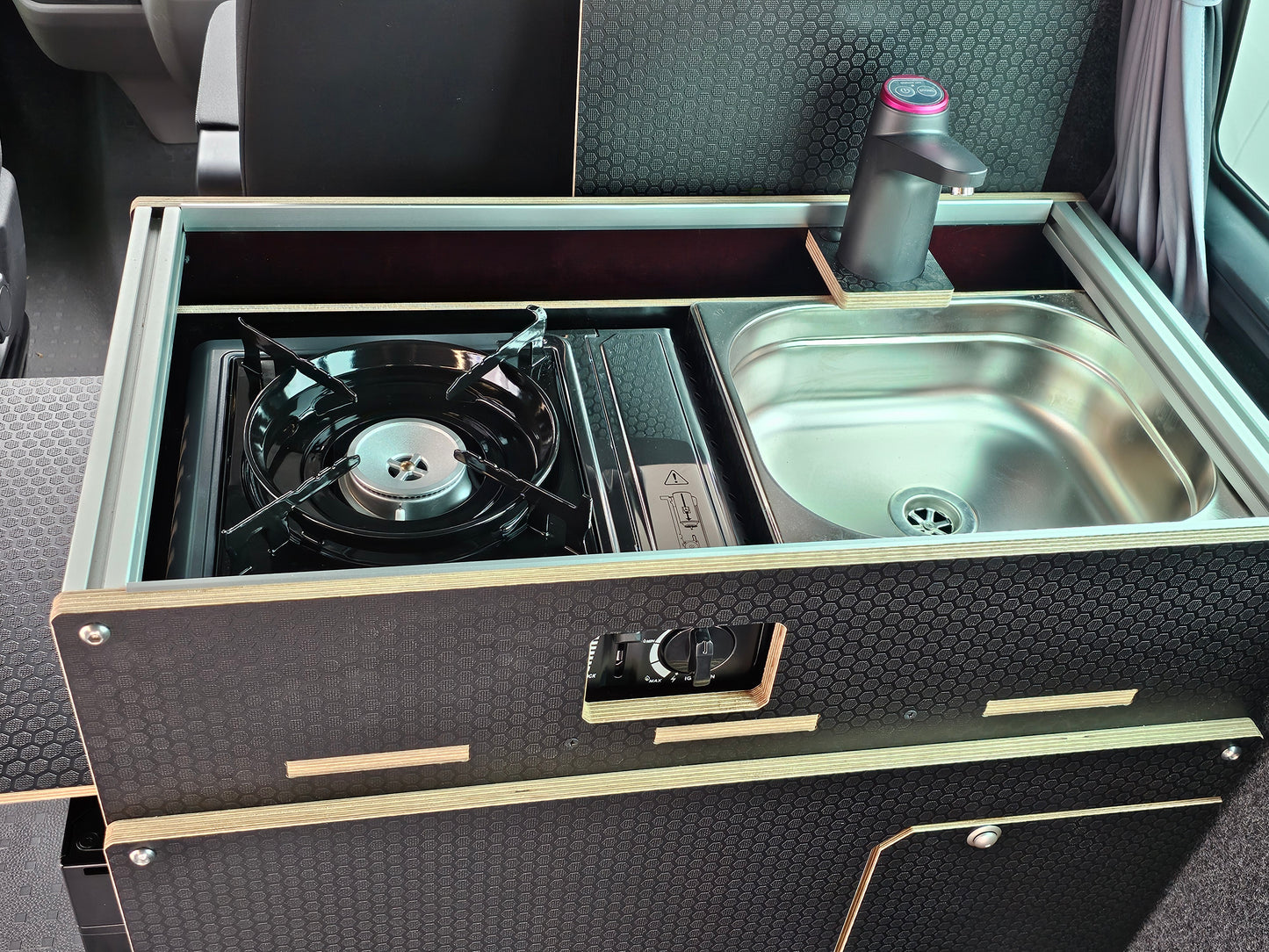 NEW Vangear Easy-Pod 2.0 campervan kitchen for CRX50 type fridge (fridge not included)