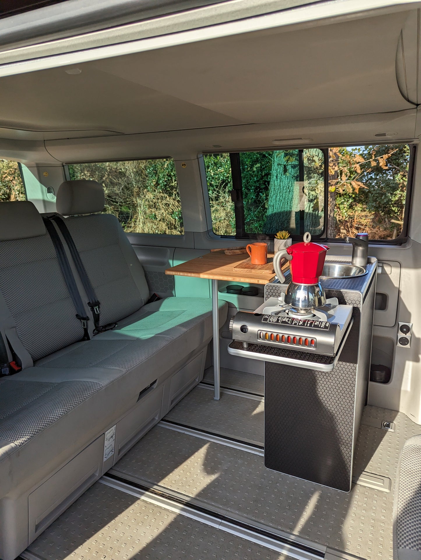 Vangear Nano - Pod Campervan Kitchen (Black)