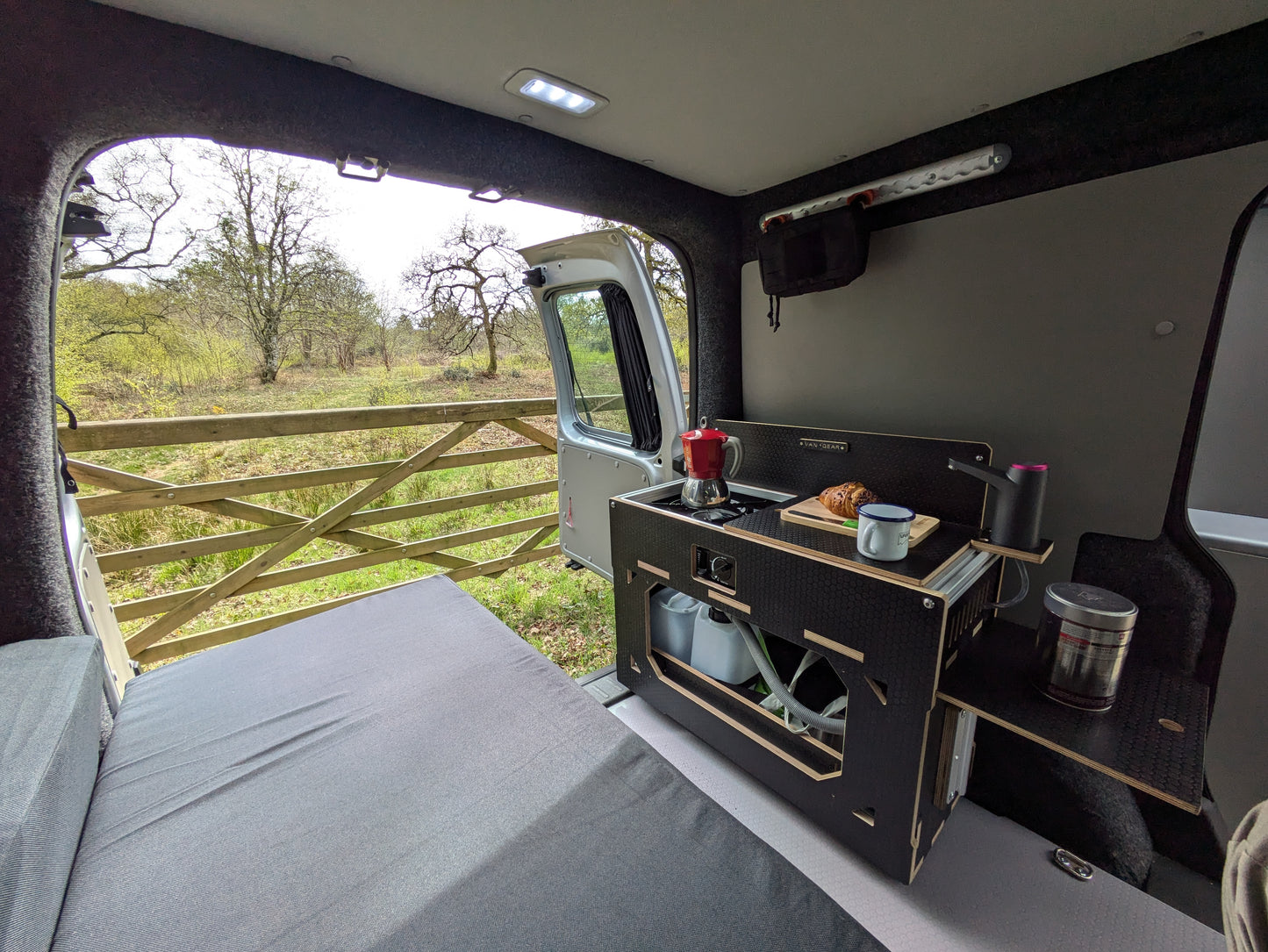 Volkswagen 2019 Caddy Campervan with a Vangear "CLUB" conversion.