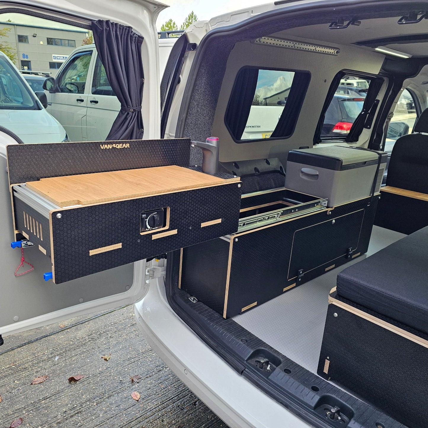 Campervan Kitchen Unit Splashback - Vangear UK