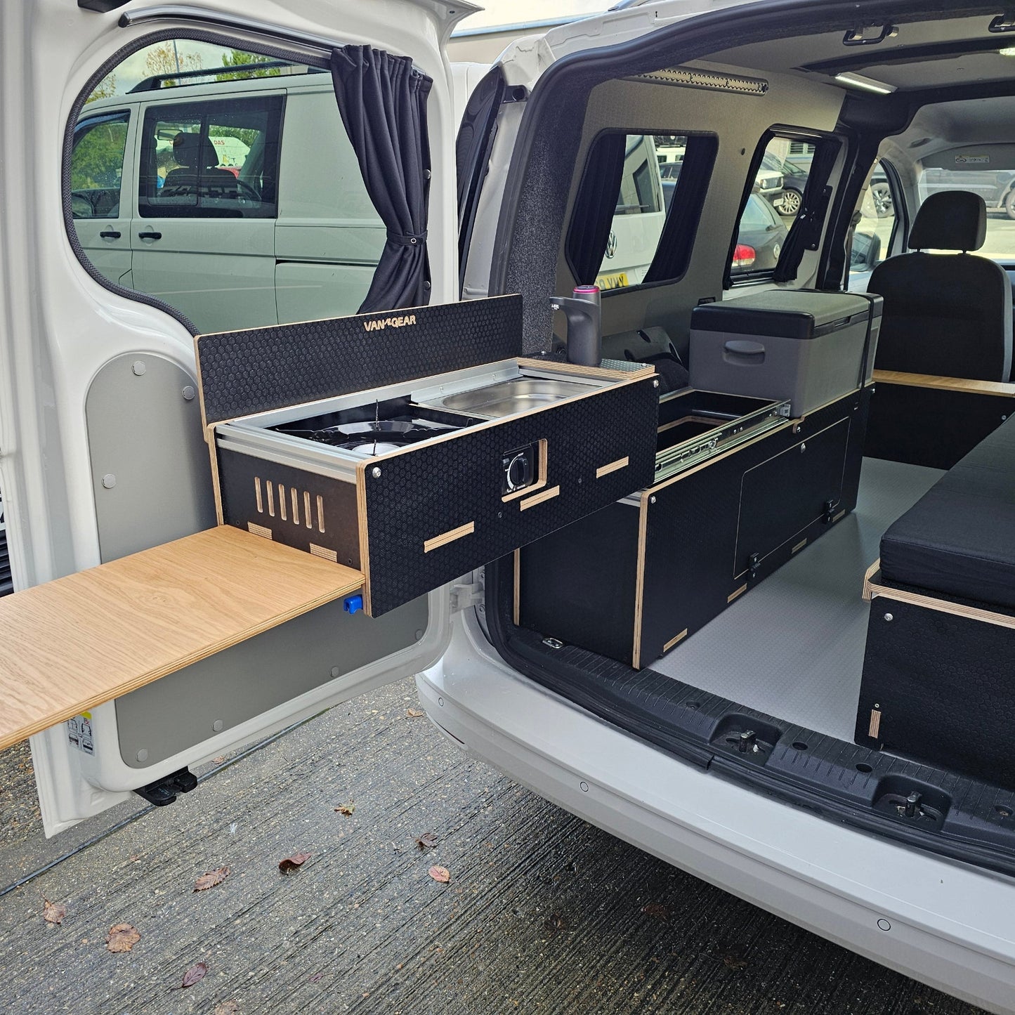 Campervan Kitchen Unit Splashback - Vangear UK