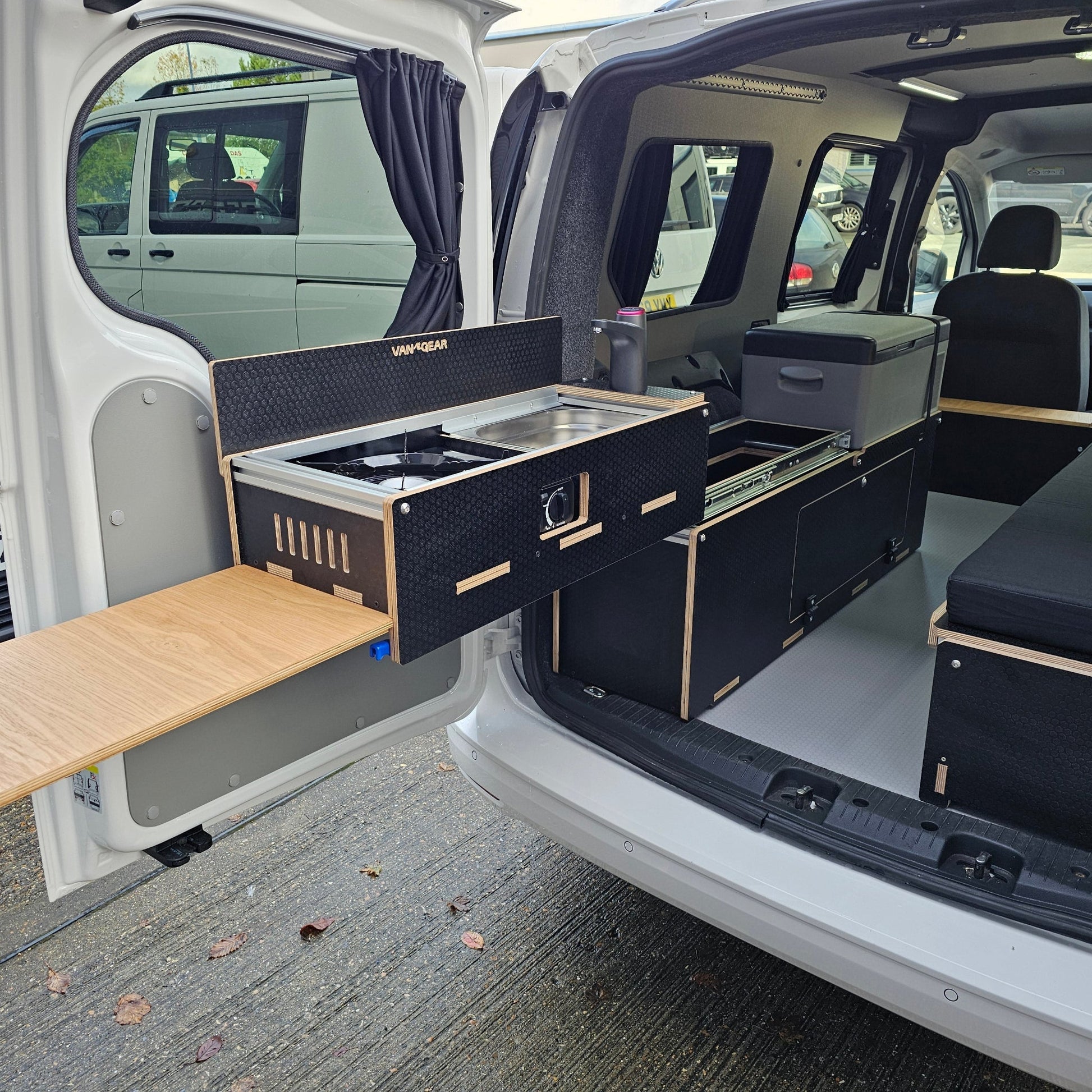 Campervan Kitchen Unit Splashback - Vangear UK