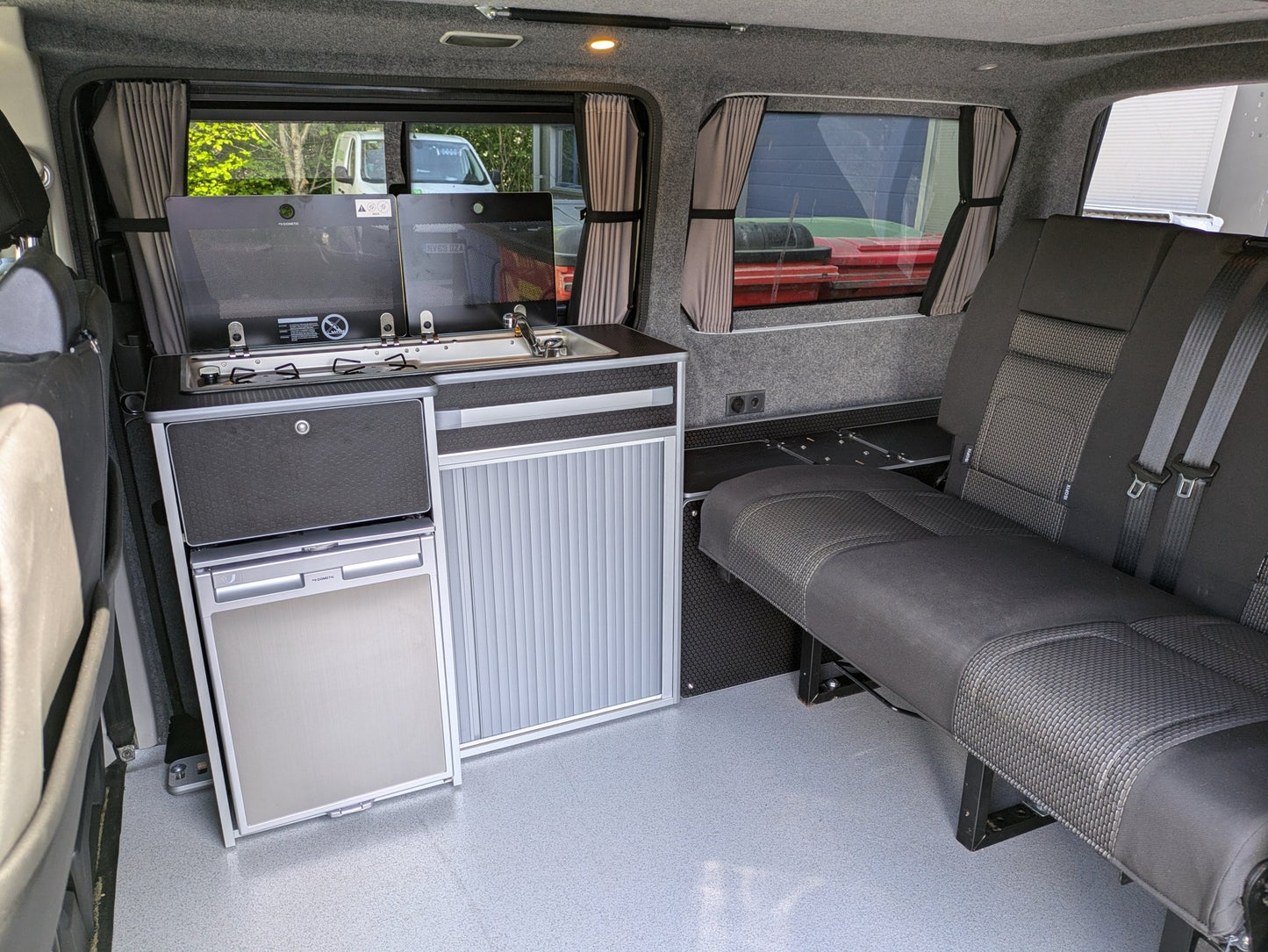 COMBI PACK 50L Fridge - Pod with Vangear side blanket box (short box) (NOT INCLUDING FRIDGE) - Vangear UK