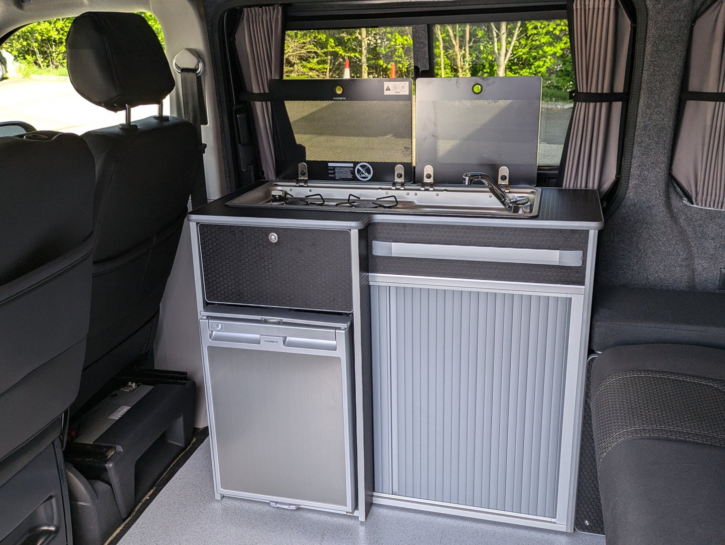 COMBI PACK 50L Fridge - Pod with Vangear side blanket box (short box) (NOT INCLUDING FRIDGE) - Vangear UK