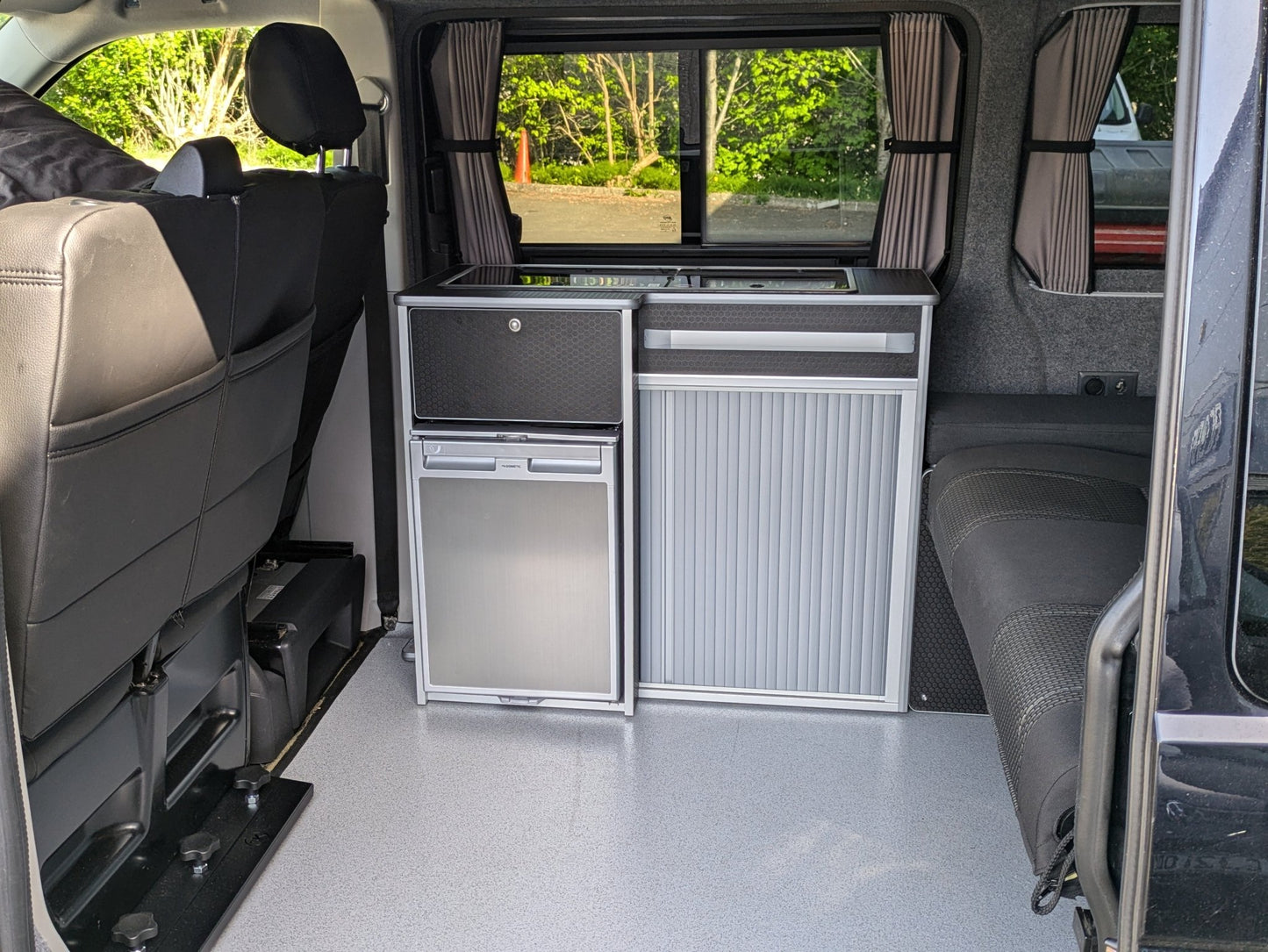 COMBI PACK 50L Fridge - Pod with Vangear side blanket box (short box) (NOT INCLUDING FRIDGE) - Vangear UK