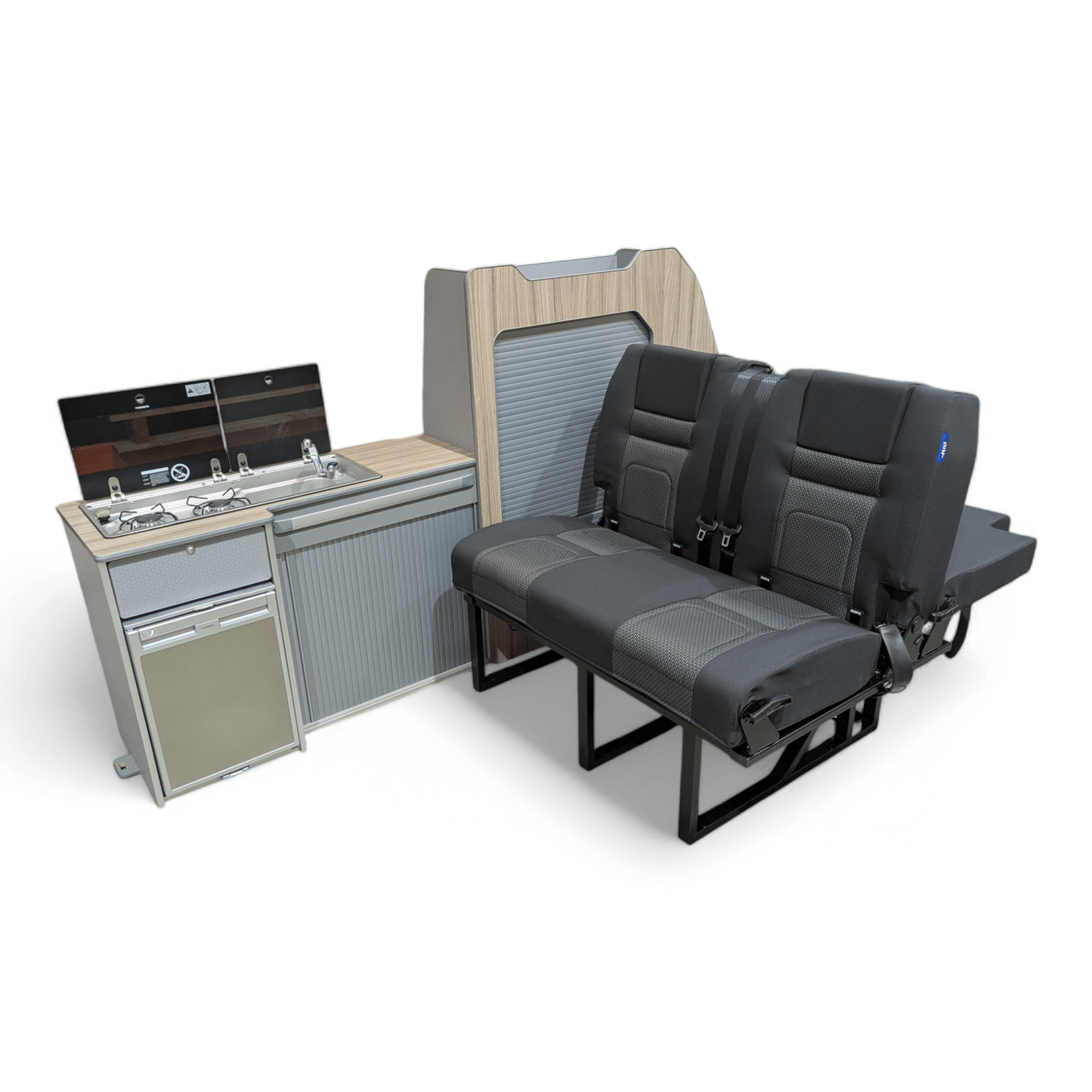 COMBI PACK Transporter - System / RIB bed Volkswagen Transporter SWB (NOT including fridge) - Vangear UK