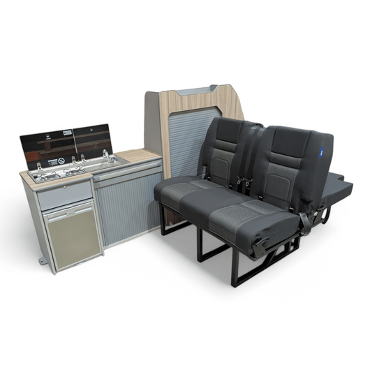 COMBI PACK Transporter - System / RIB bed Volkswagen Transporter SWB (NOT including fridge) - Vangear UK