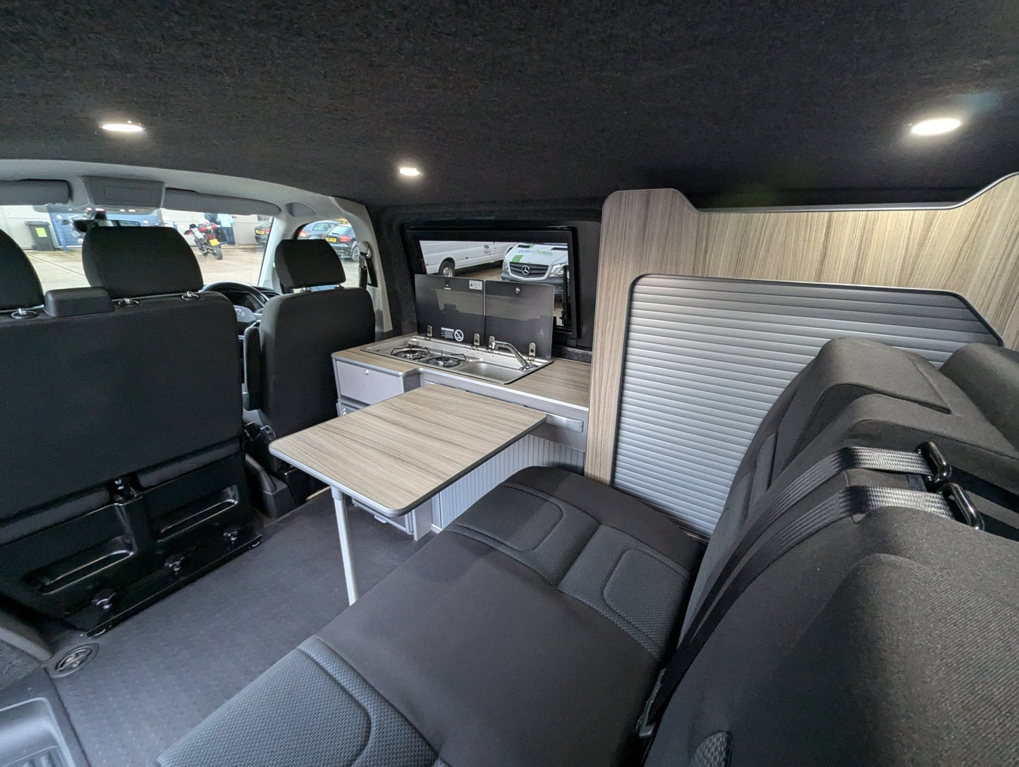 COMBI PACK Transporter - System / RIB bed Volkswagen Transporter SWB (NOT including fridge) - Vangear UK