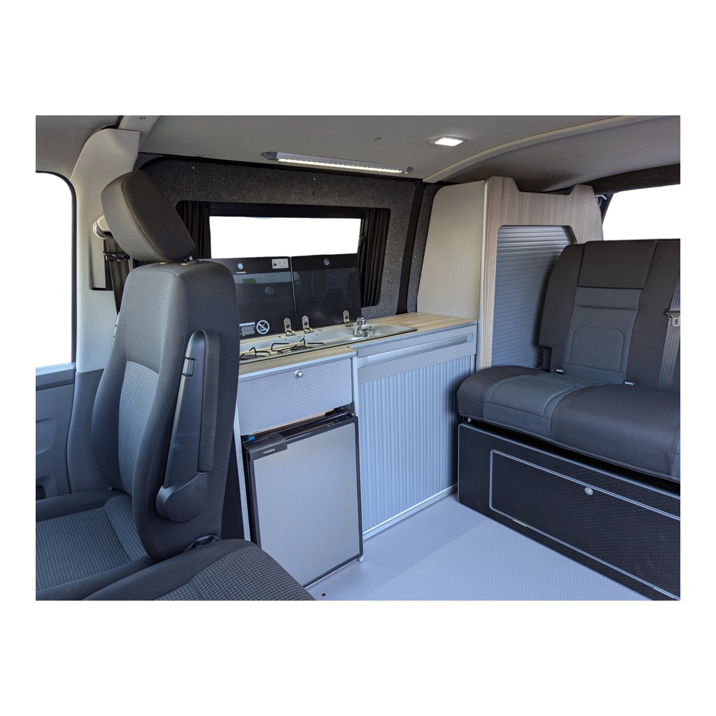 COMBI PACK Transporter - System / RIB bed Volkswagen Transporter SWB (NOT including fridge) - Vangear UK