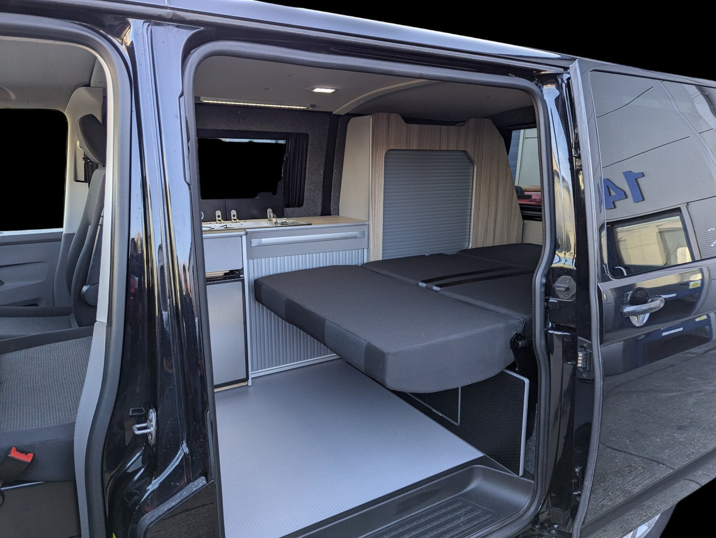 COMBI PACK Transporter - System / RIB bed Volkswagen Transporter SWB (NOT including fridge) - Vangear UK