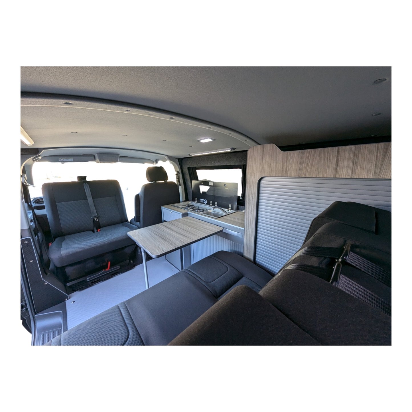 COMBI PACK Transporter - System / RIB bed Volkswagen Transporter SWB (NOT including fridge) - Vangear UK