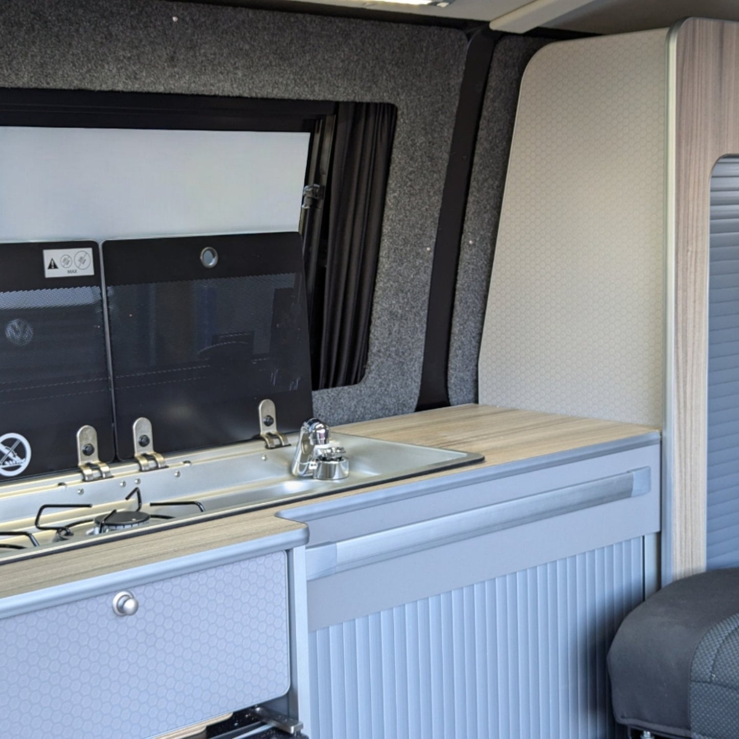 COMBI PACK Transporter - System / RIB bed Volkswagen Transporter SWB (NOT including fridge) - Vangear UK