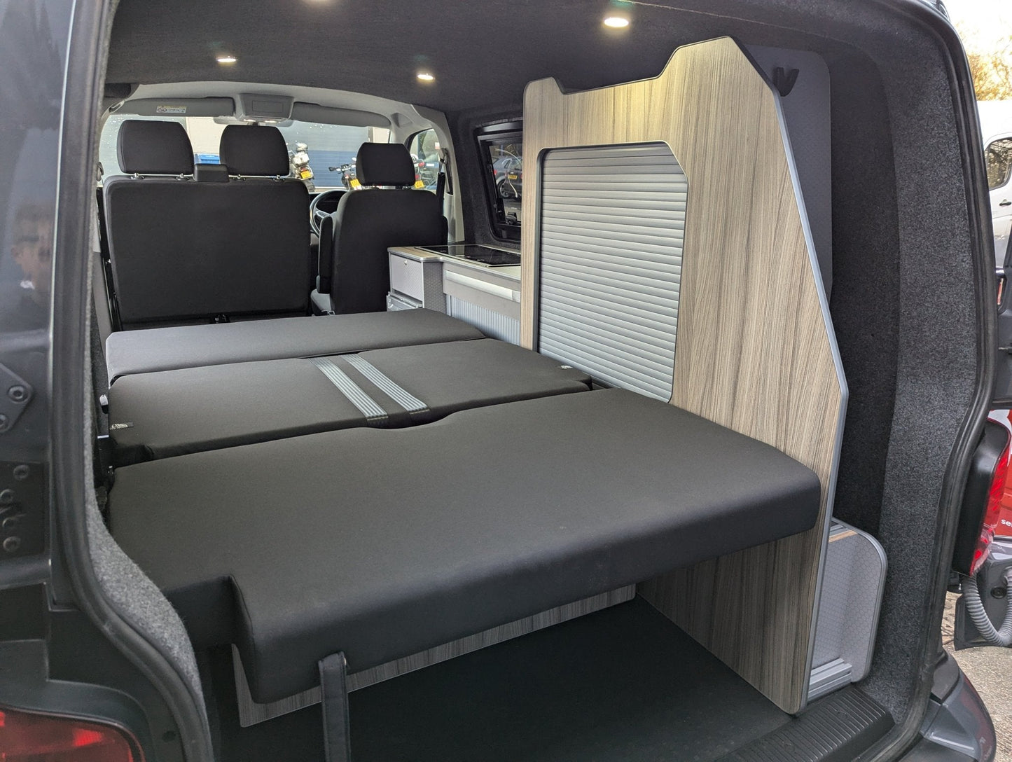 COMBI PACK Transporter - System / RIB bed Volkswagen Transporter SWB (NOT including fridge) - Vangear UK