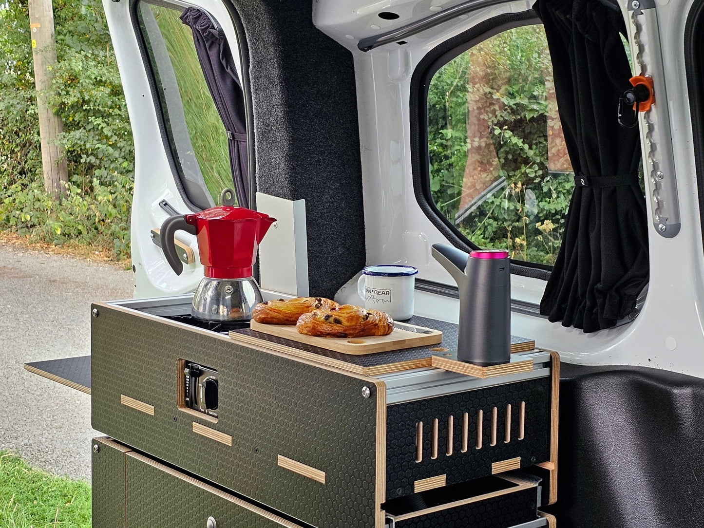 FOR SALE - Peugeot Partner 2021 Campervan with a Vangear "Freerunner" conversion. - Vangear UK