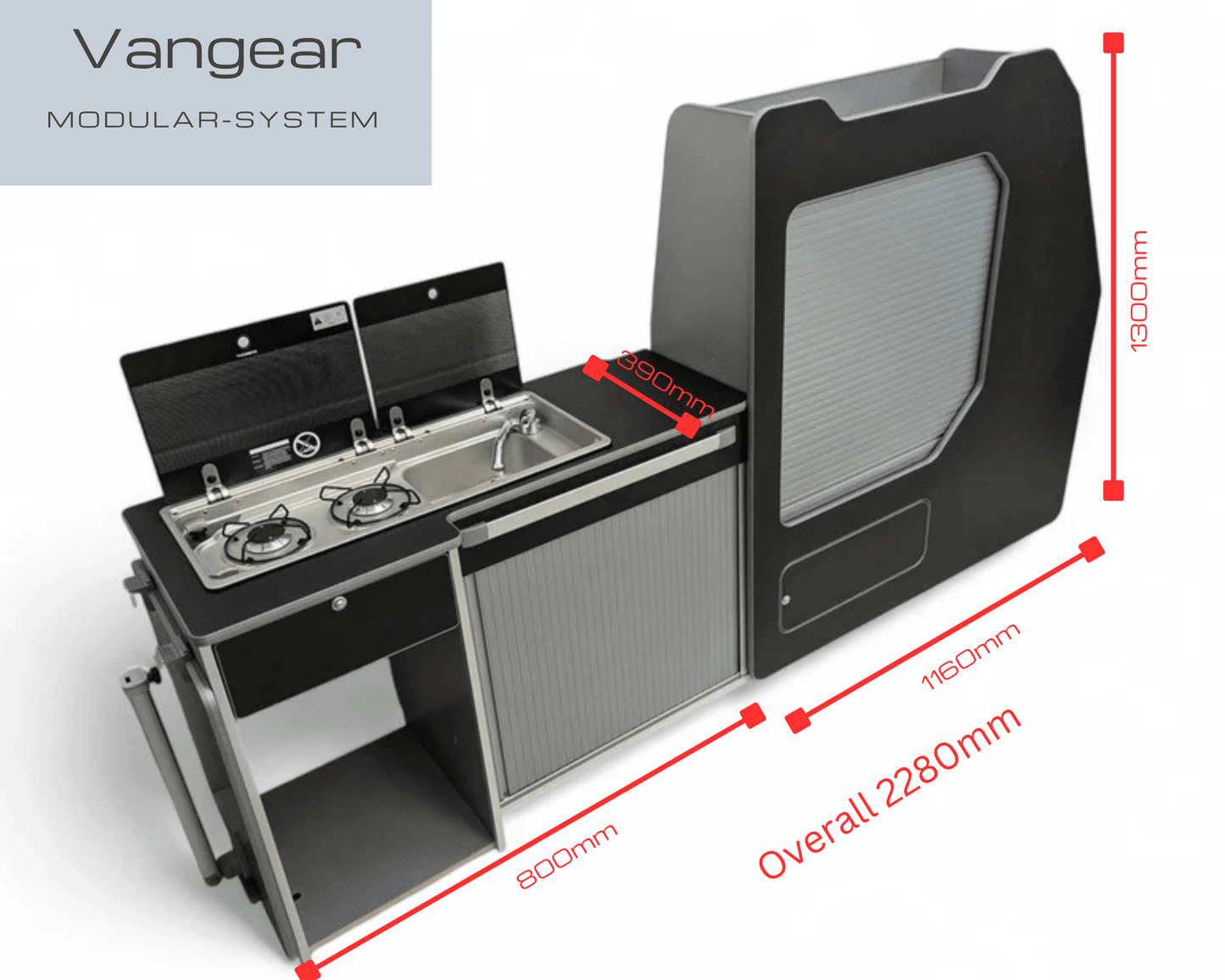 NEW Modular - System 50L (NOT including fridge) - Vangear UK