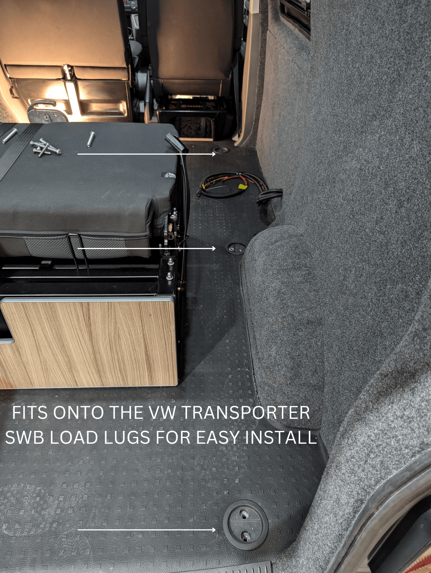NEW Transporter - System Storage Version for Volkswagen Transporter SWB (NOT including fridge or Hob) - Vangear UK