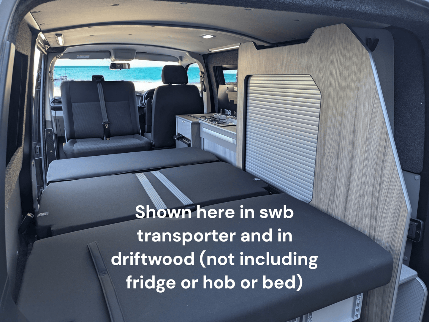 NEW Transporter - System Storage Version for Volkswagen Transporter SWB (NOT including fridge or Hob) - Vangear UK