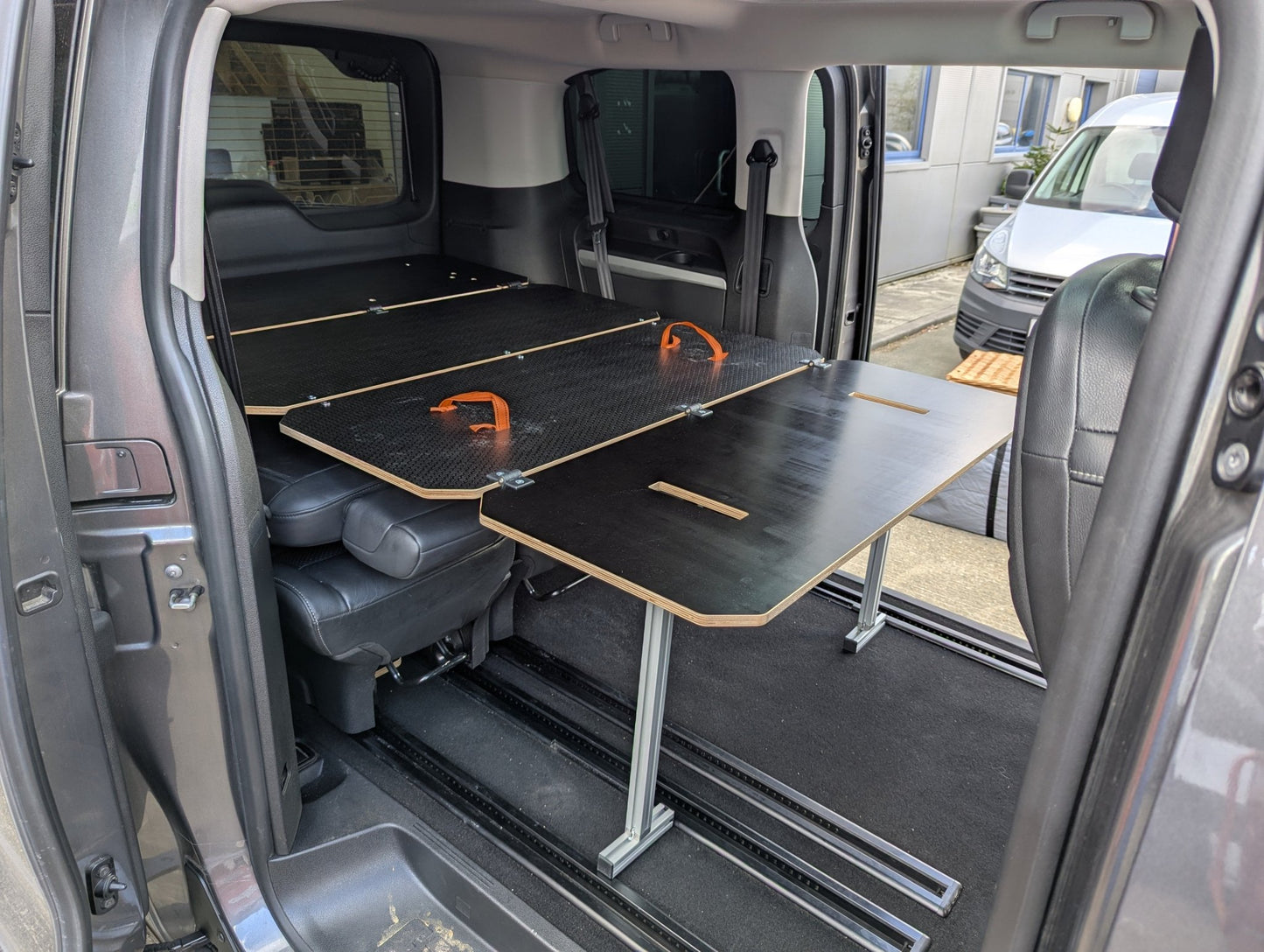 NEW Vangear 3rd row - Bed - Spacetourer/Traveller/Proace campervan Bed for 3rd row seats - Vangear UK