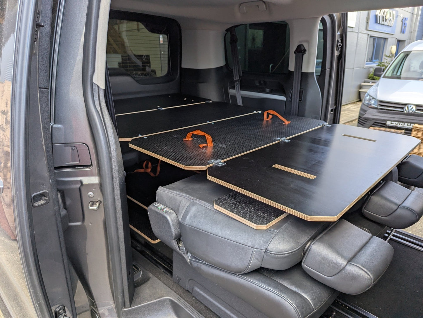 NEW Vangear 3rd row - Bed - Spacetourer/Traveller/Proace campervan Bed for 3rd row seats - Vangear UK