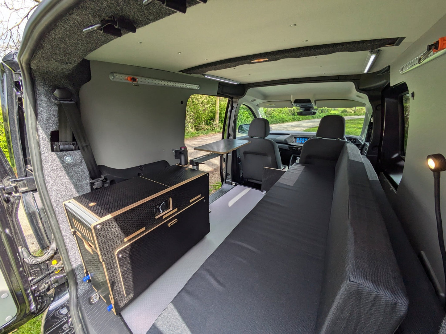 NEW Vangear Caddy - Pod 1.1 sliding campervan kitchen - Vangear UK