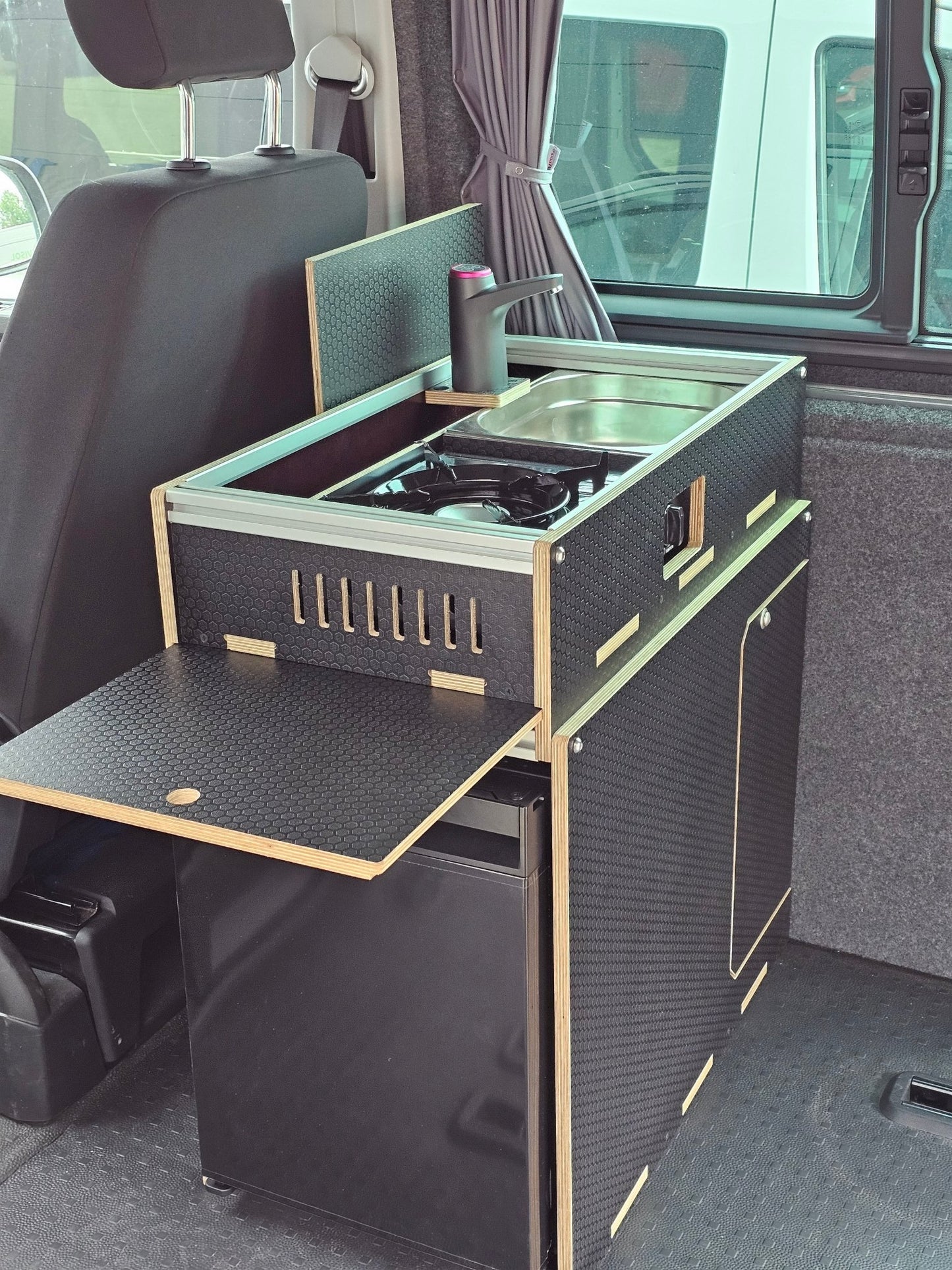 NEW Vangear Easy - Pod 2.0 campervan kitchen for CRX50 type fridge (fridge NOT included) - Vangear UK