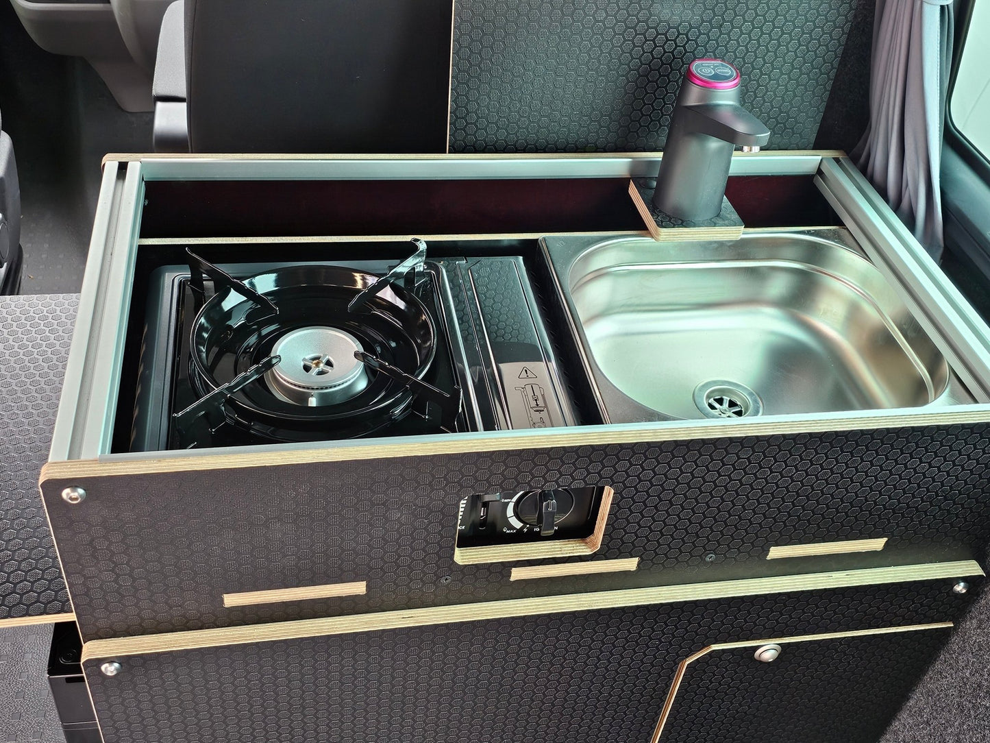NEW Vangear Easy - Pod 2.0 campervan kitchen for CRX50 type fridge (fridge NOT included) - Vangear UK
