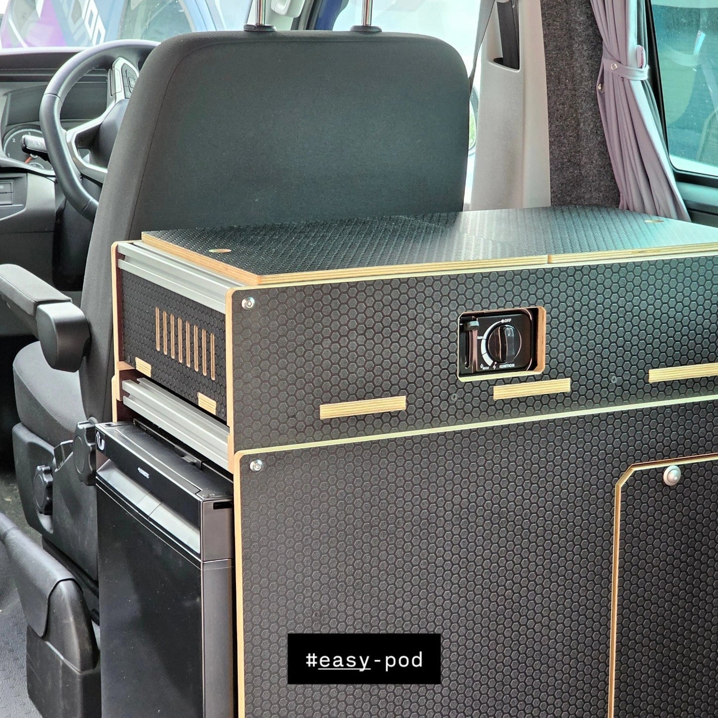NEW Vangear Easy - Pod 2.0 campervan kitchen for CRX50 type fridge (fridge NOT included) - Vangear UK