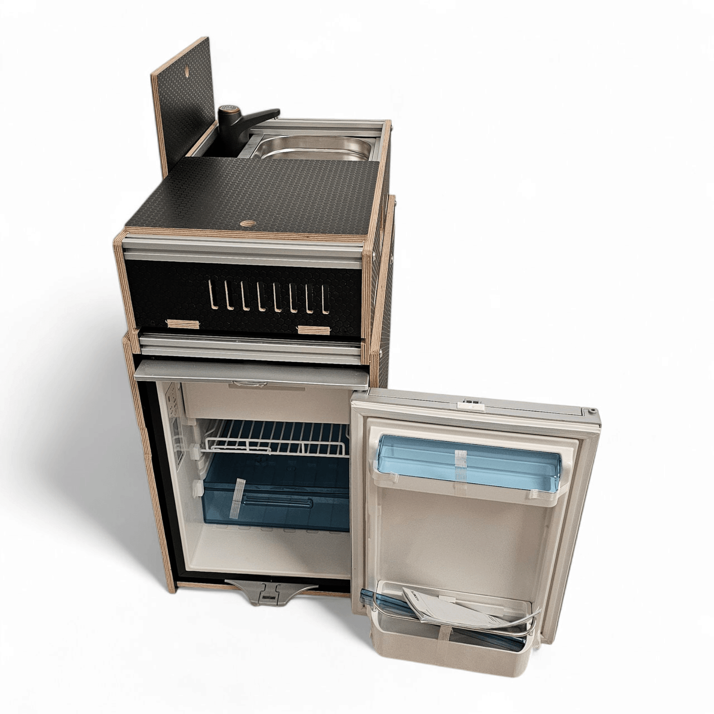 NEW Vangear Easy - Pod 2.0 self assembly campervan kitchen module (fridge NOT included) - Vangear UK
