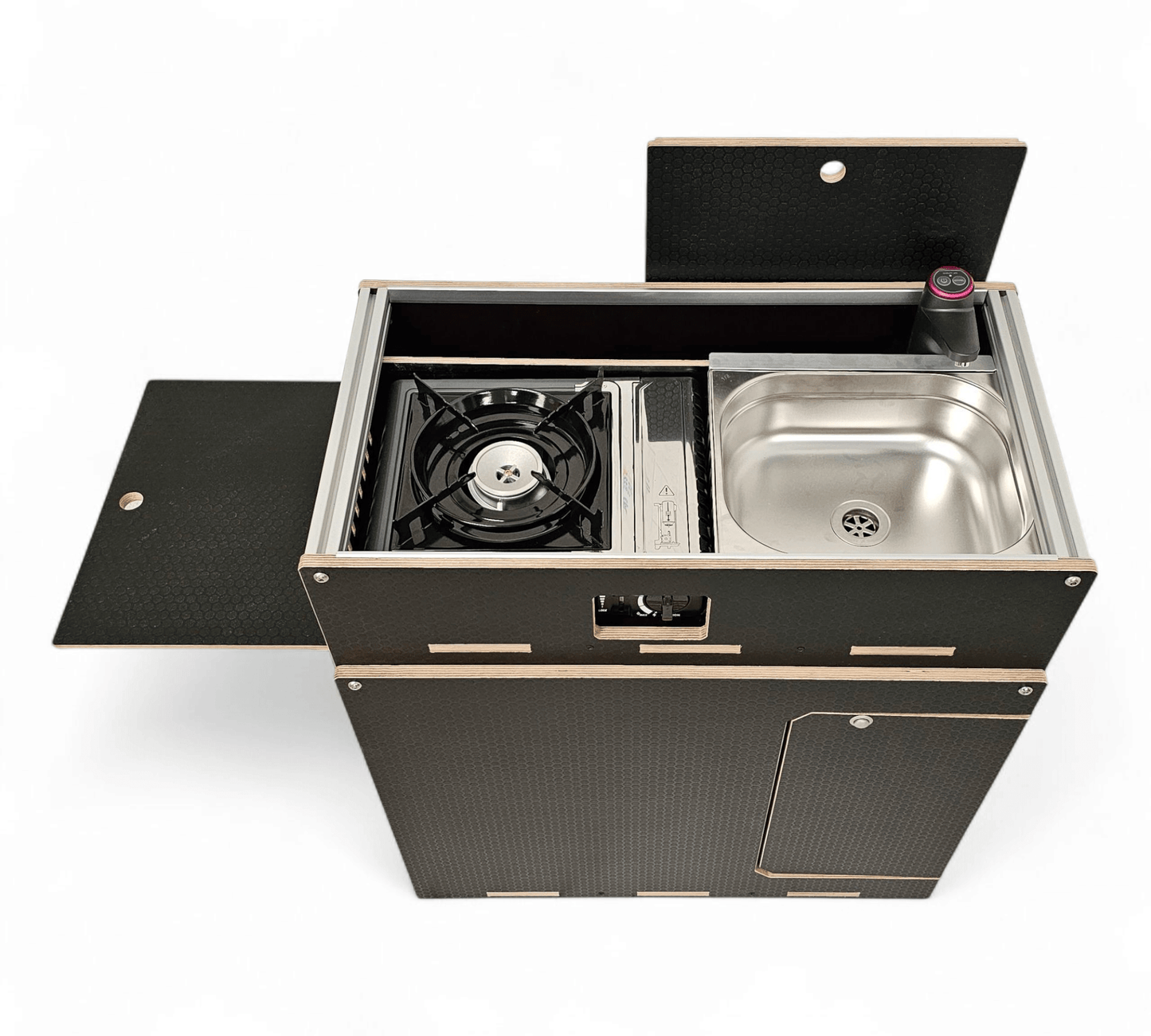 NEW Vangear Easy - Pod 2.0 self assembly campervan kitchen module (fridge NOT included) - Vangear UK