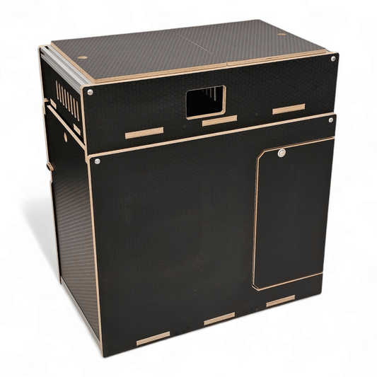 NEW Vangear Easy - Pod 2.0 self assembly campervan kitchen - Storage version - Vangear UK