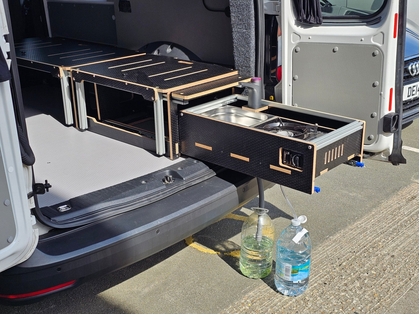 NEW Vangear Tailgate - Pod campervan kitchen - Vangear UK
