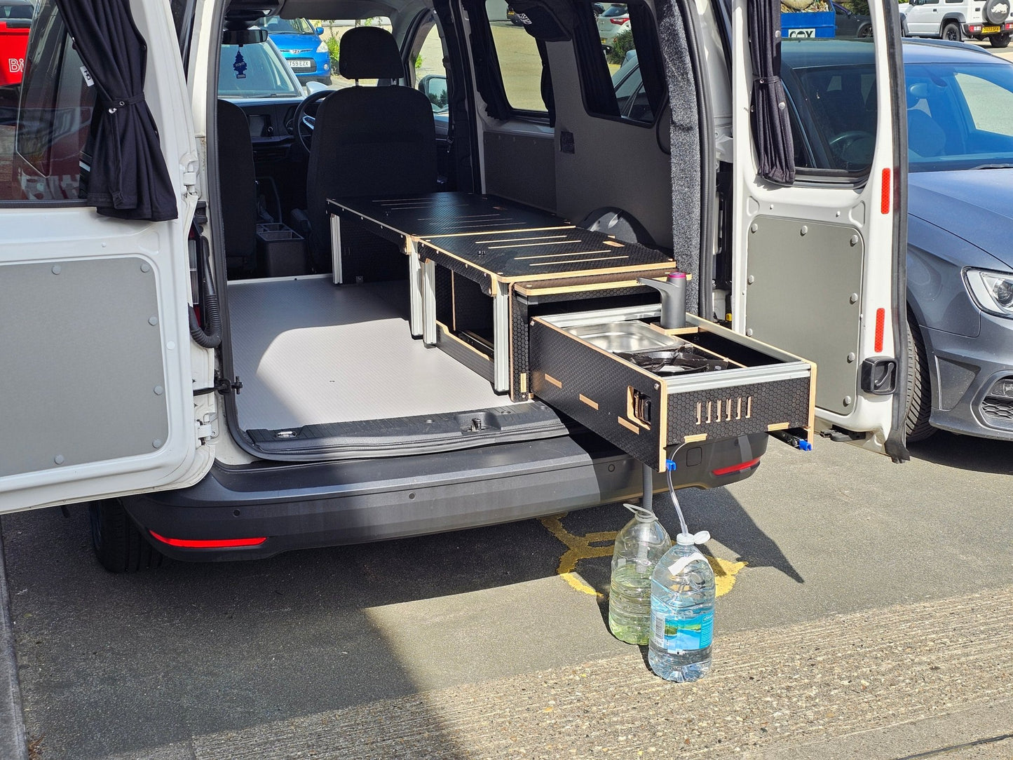 NEW Vangear Tailgate - Pod campervan kitchen - Vangear UK