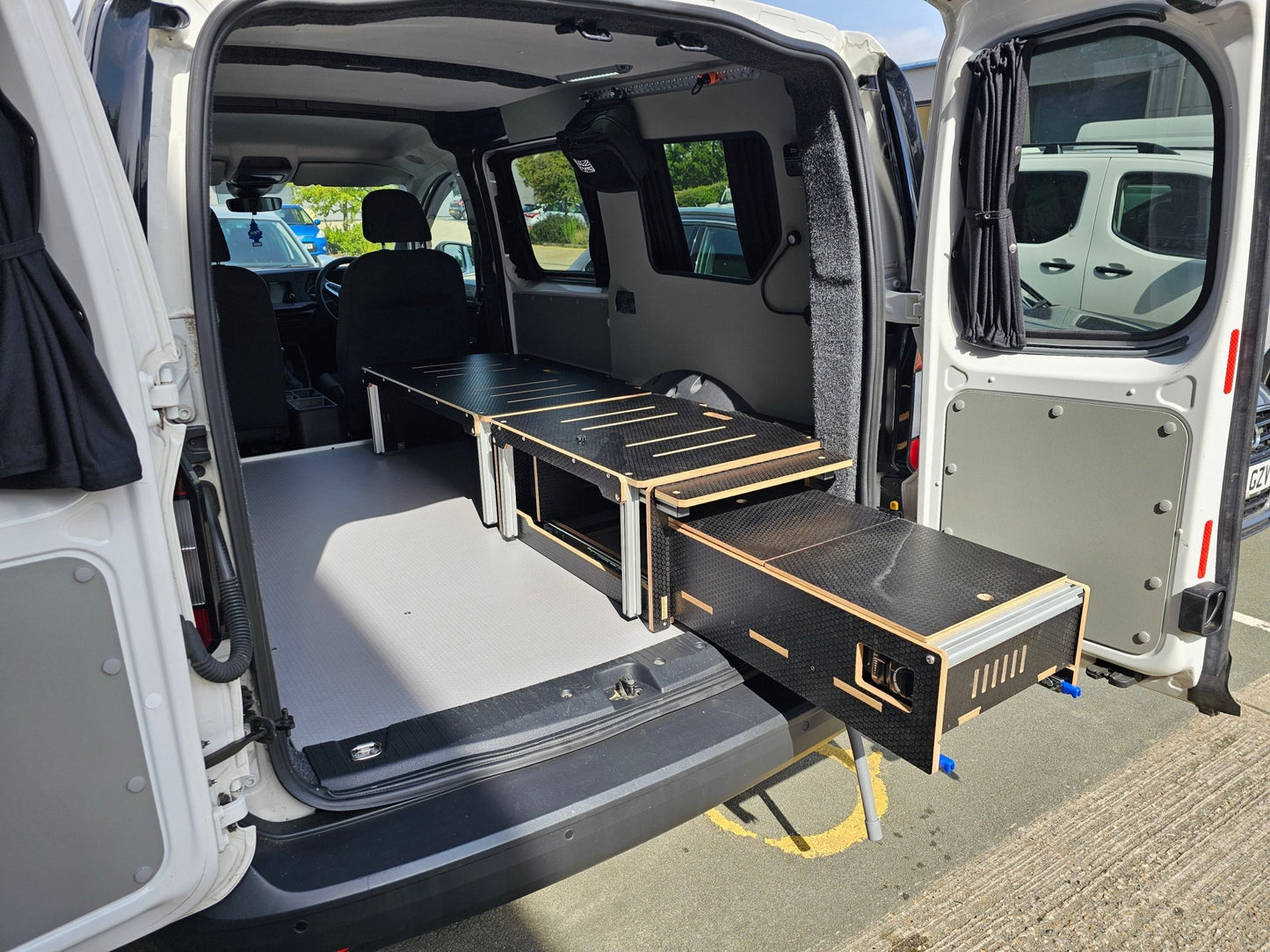NEW Vangear Tailgate - Pod campervan kitchen - Vangear UK
