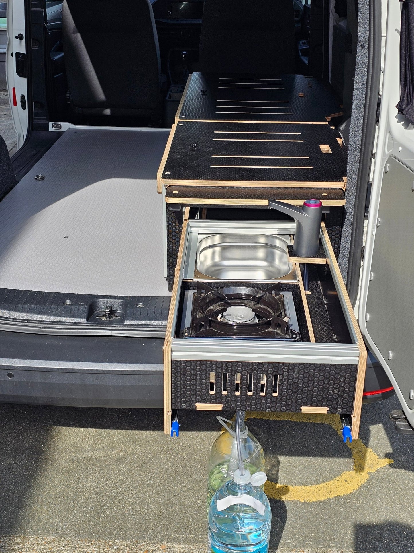 NEW Vangear Tailgate - Pod campervan kitchen - Vangear UK