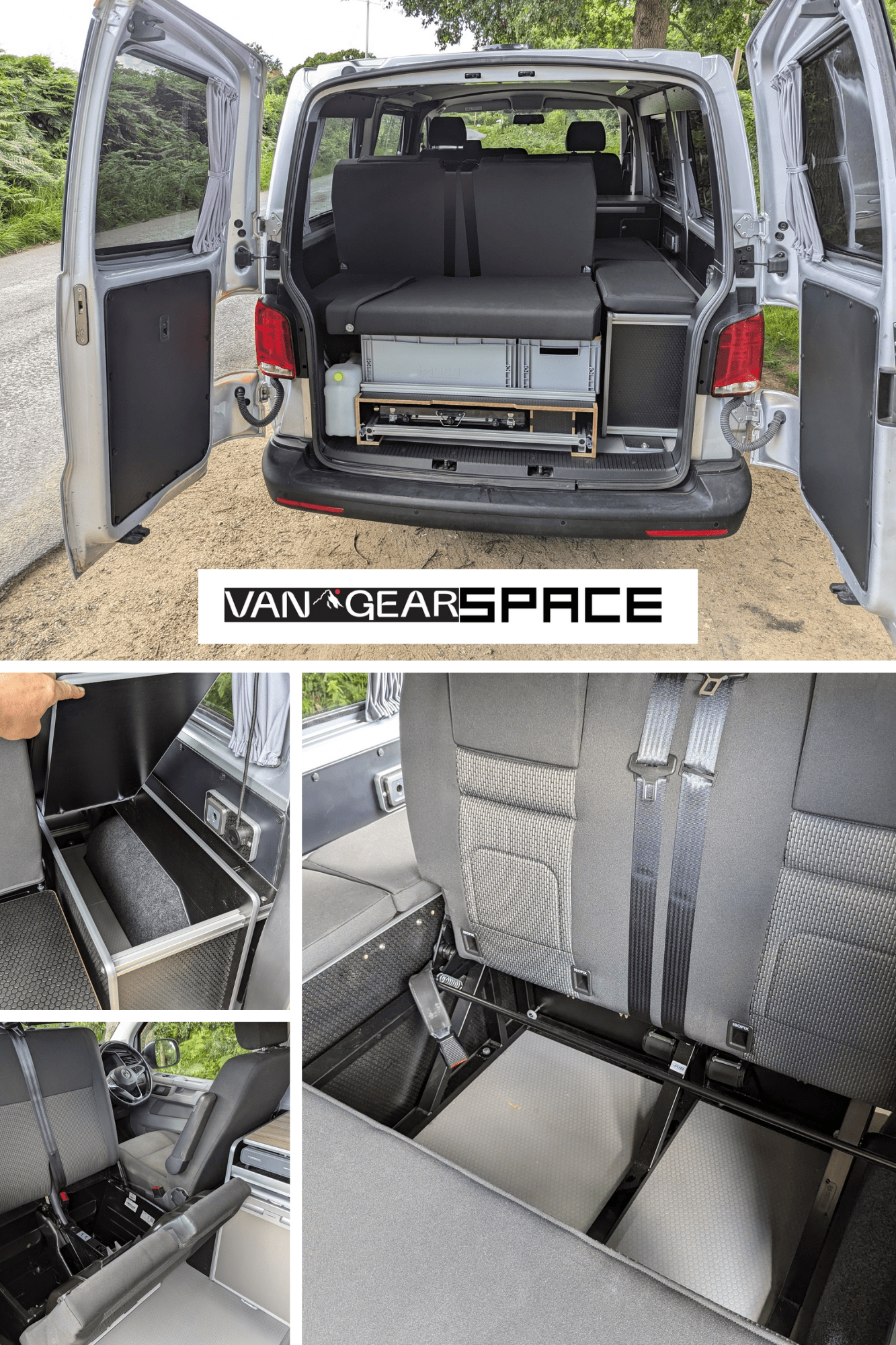 NOW SOLD Volkswagen 2021 Transporter T6.1 Campervan with a Vangear "SPACE" conversion SOLD (Copy) - Vangear UK