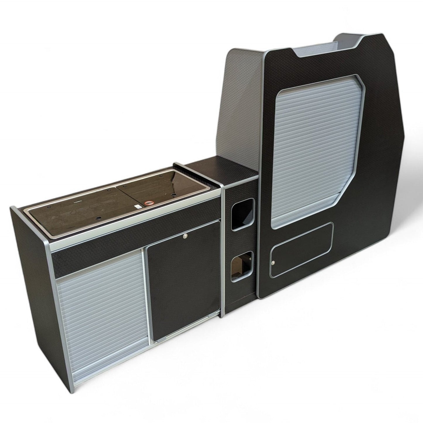 Rear - Pod (Large version for panel vans) to make a modular campervan system - Vangear UK