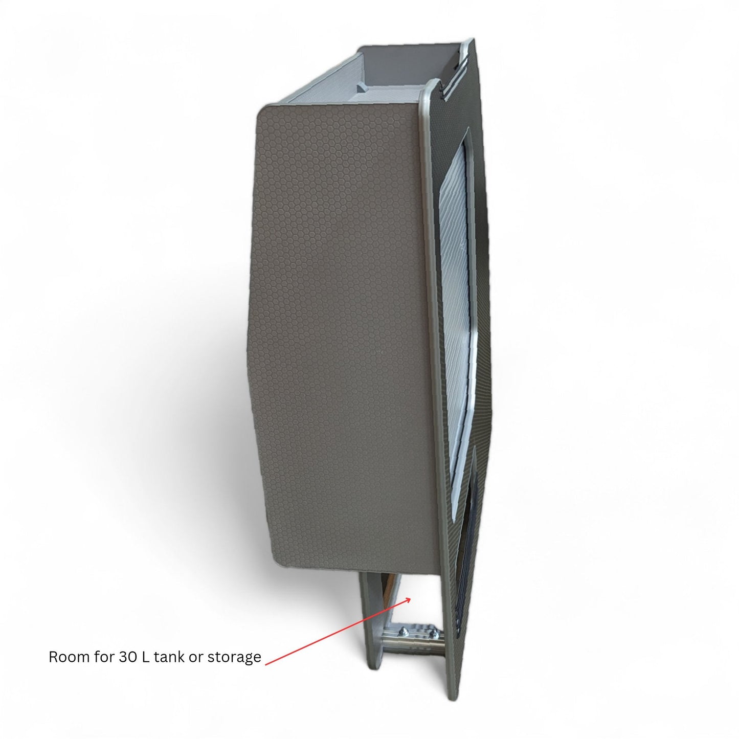 Rear - Pod (Large version for panel vans) to make a modular campervan system - Vangear UK