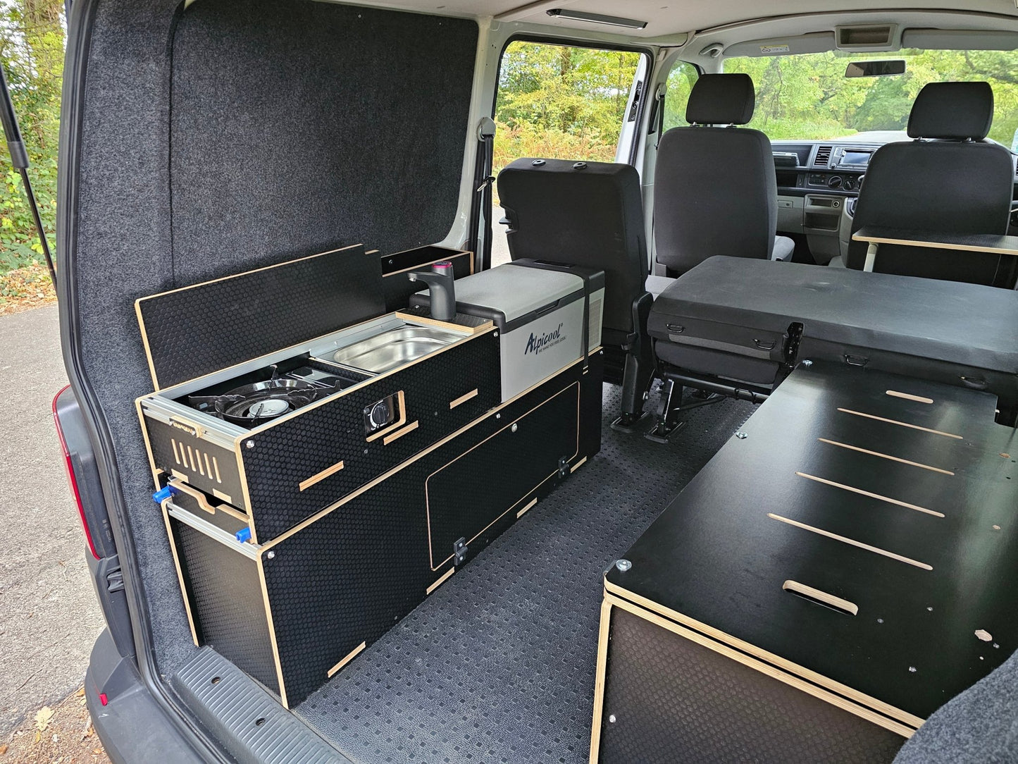SALE Volkswagen T5 T6 T6.1 Kombi - crew cab conversion pack (USED)(Supply & fit at our workshop) - Vangear UK