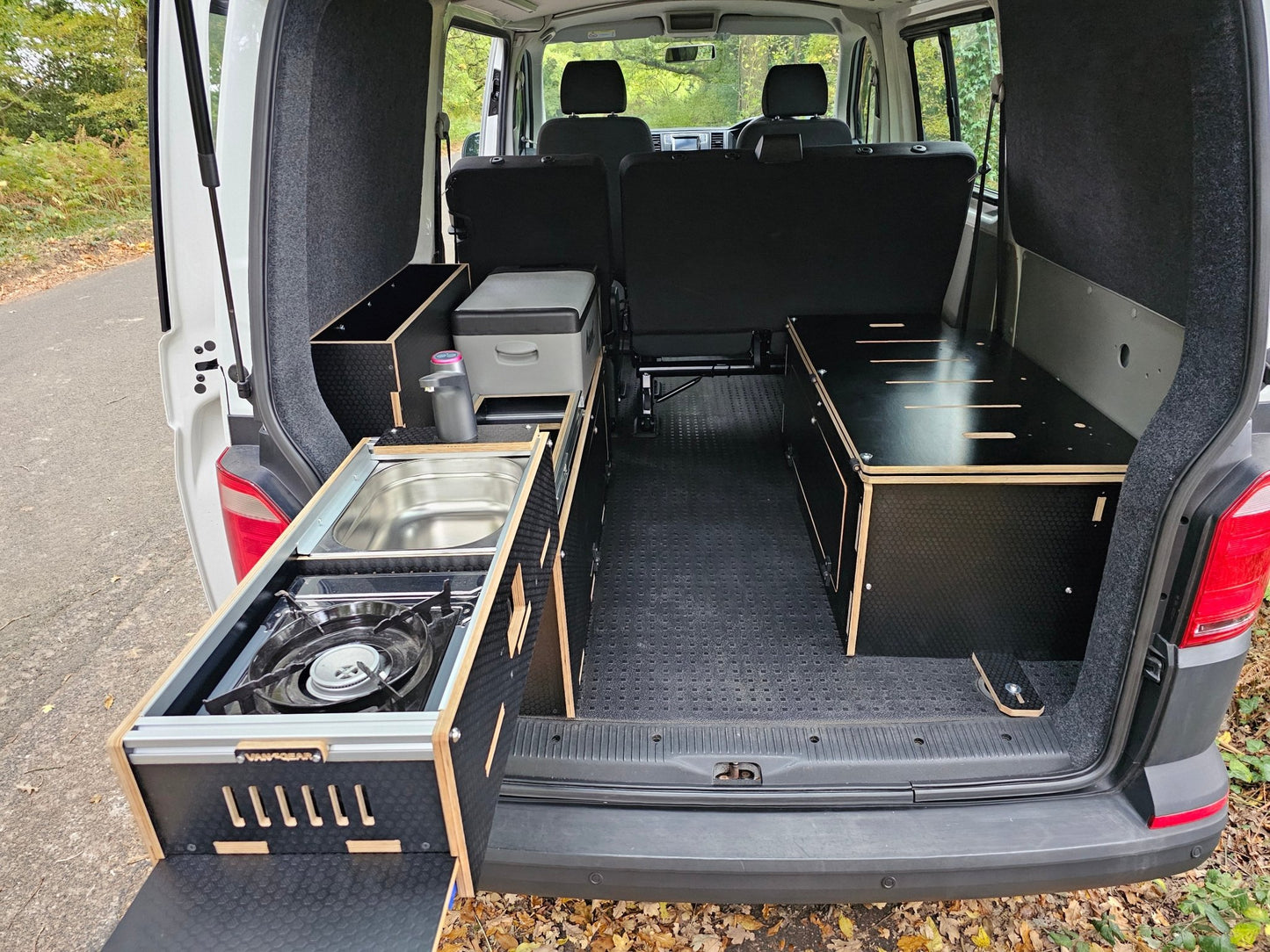 SALE Volkswagen T5 T6 T6.1 Kombi - crew cab conversion pack (USED)(Supply & fit at our workshop) - Vangear UK