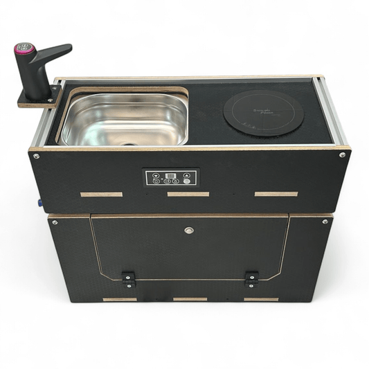 Vangear Caddy Pod 2.0 Electric Sliding Campervan Kitchen - Vangear UK