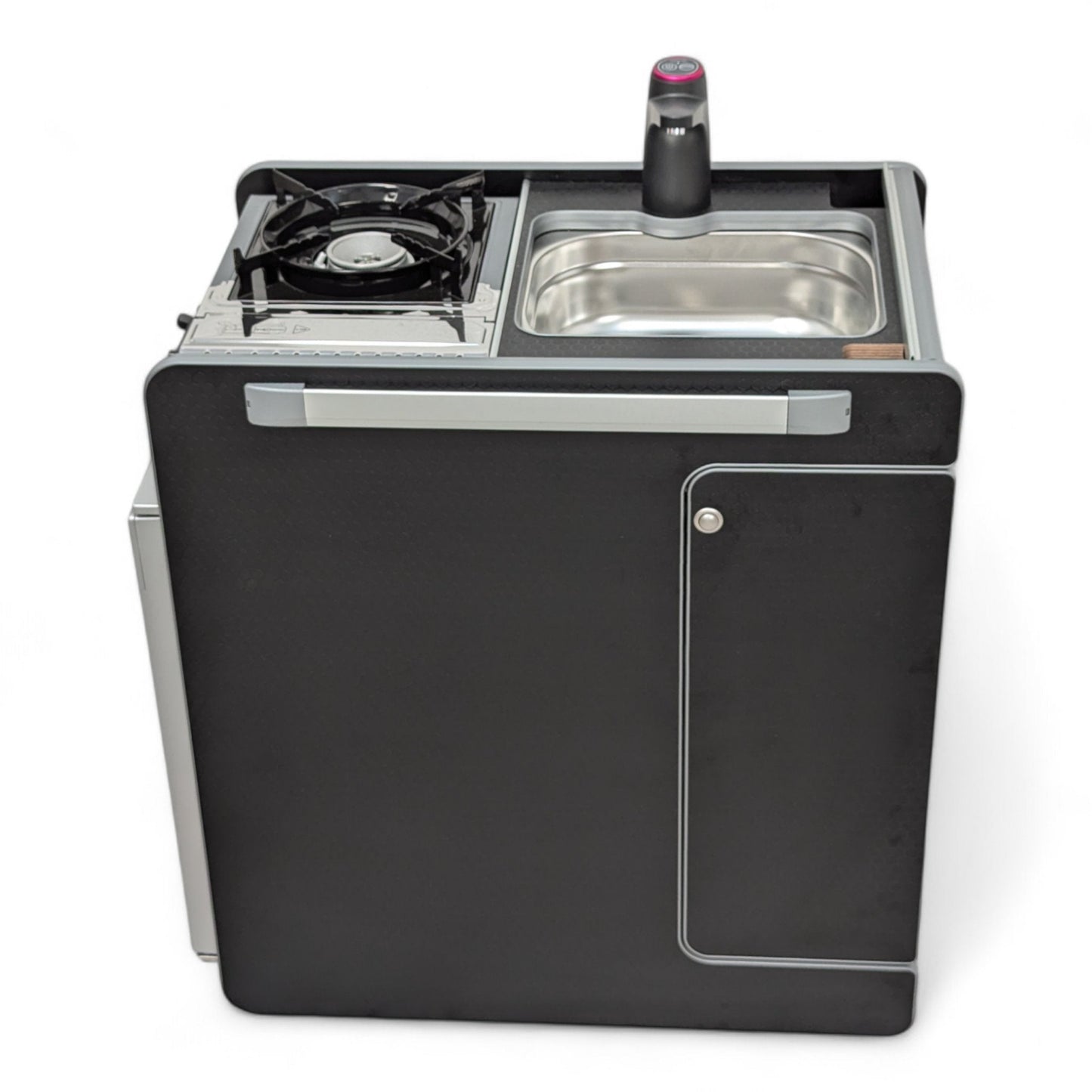 Vangear CRX - Pod 2.2 campervan fridge pod - Black or Grey (fridge not included) - Vangear UK