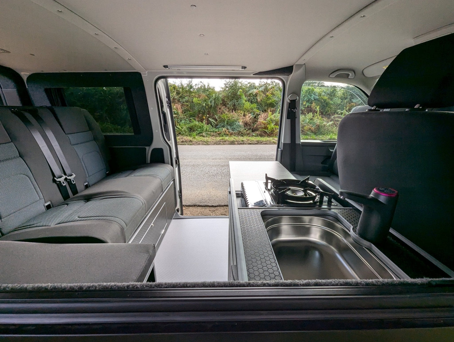 Vangear CRX - Pod 2.2 campervan fridge pod - Black or Grey (fridge not included) - Vangear UK