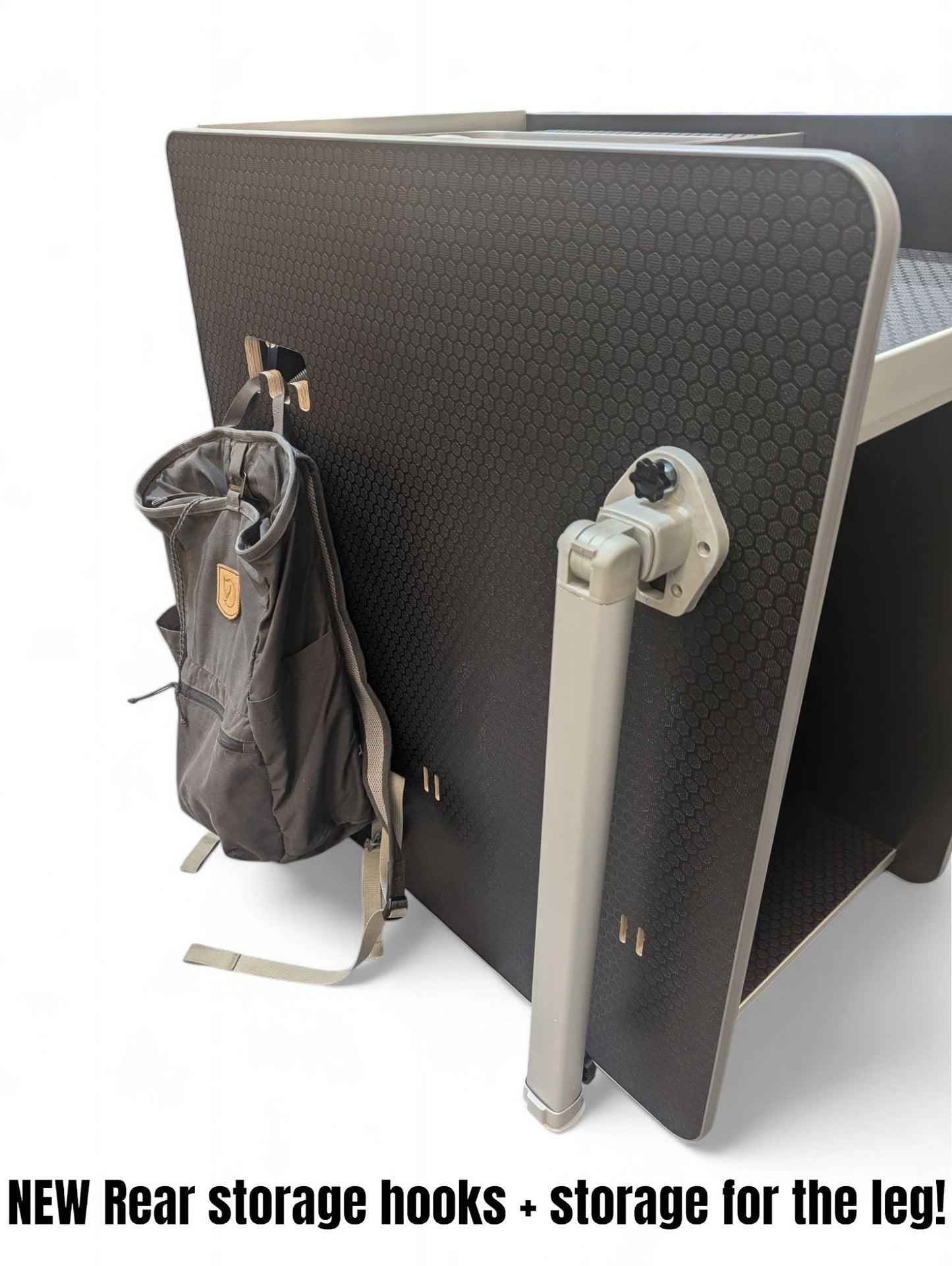 Vangear CRX - Pod 2.2 campervan fridge pod - Black or Grey (fridge not included) - Vangear UK