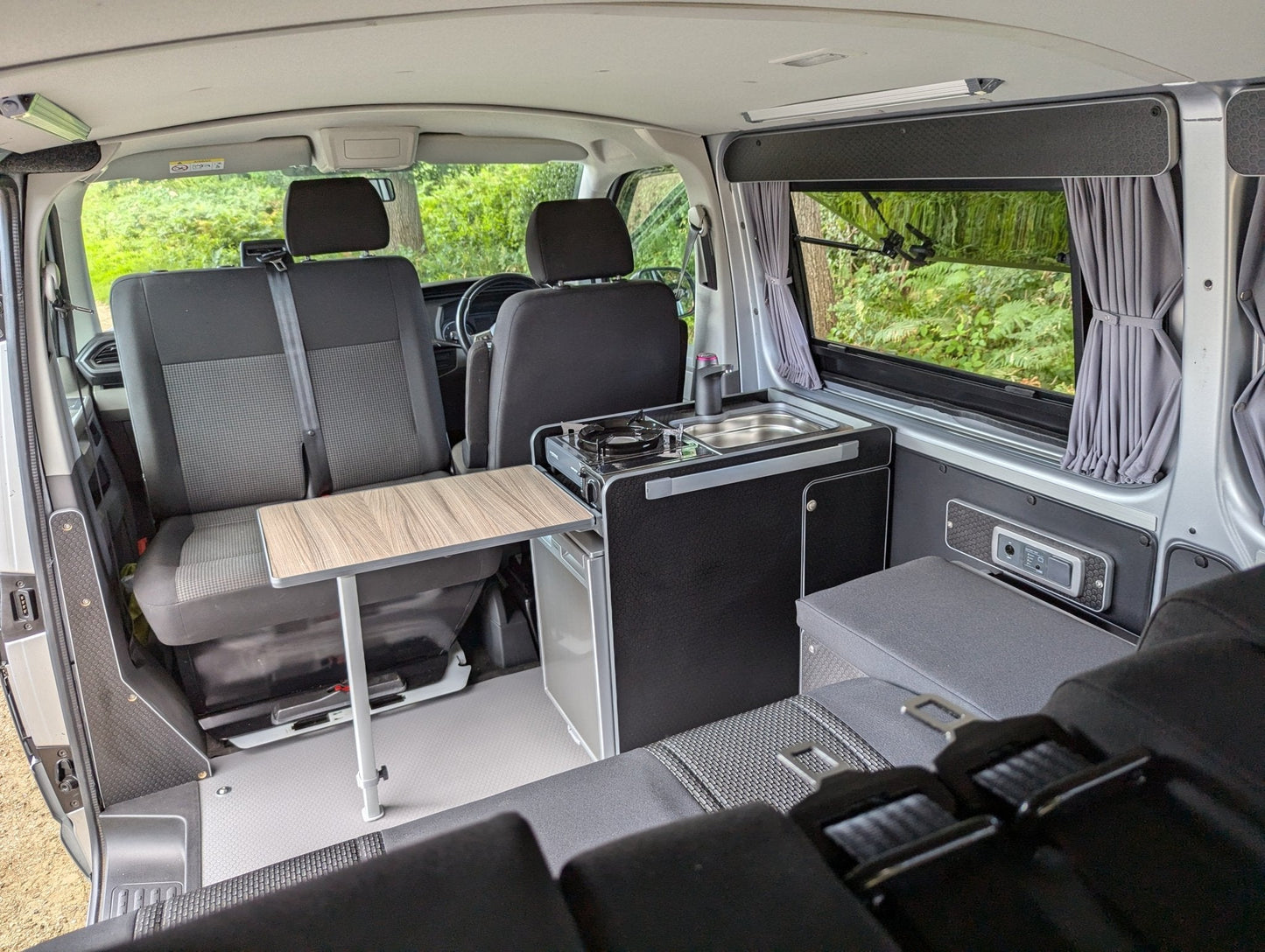 Vangear CRX - Pod 2.2 campervan fridge pod - Black or Grey (fridge not included) - Vangear UK