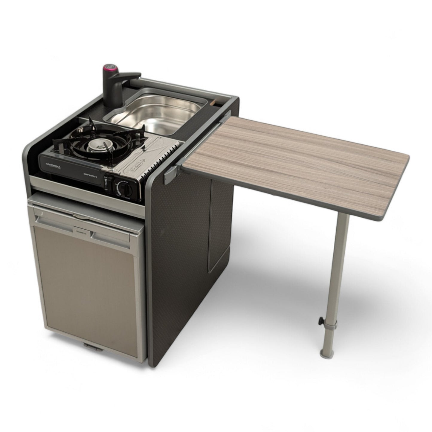 Vangear CRX - Pod 2.2 campervan fridge pod - Black or Grey (fridge not included) - Vangear UK