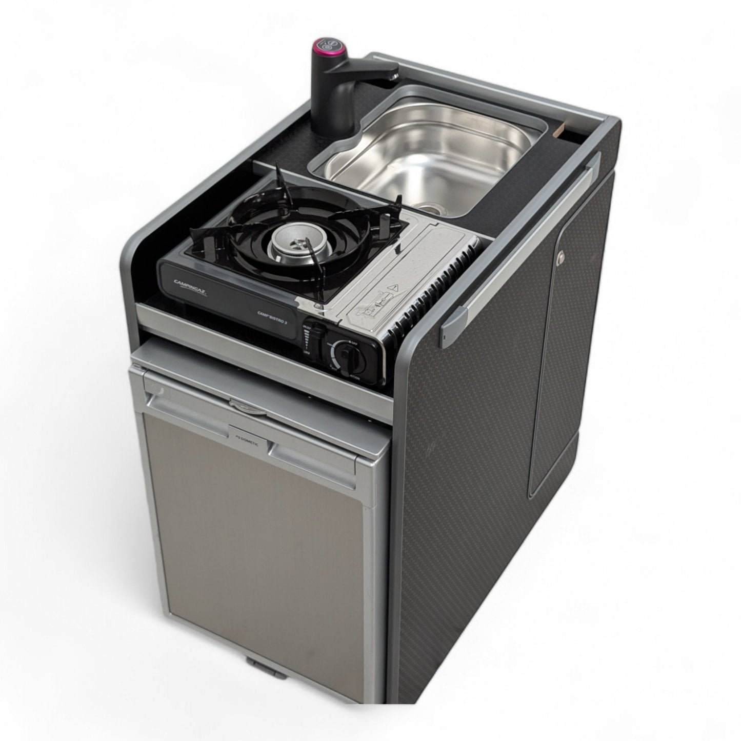 Vangear CRX - Pod 2.2 campervan fridge pod - Black or Grey (fridge not included) - Vangear UK