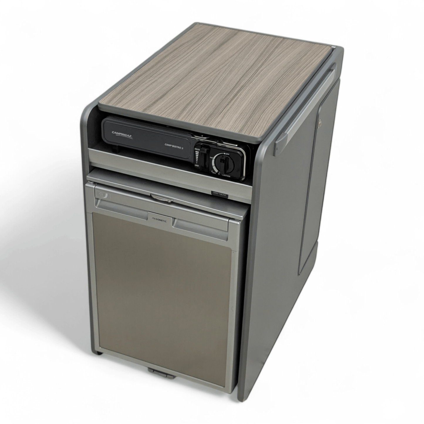Vangear CRX - Pod 2.2 campervan fridge pod (Carbon Grey)(NOT including fridge) - Vangear UK
