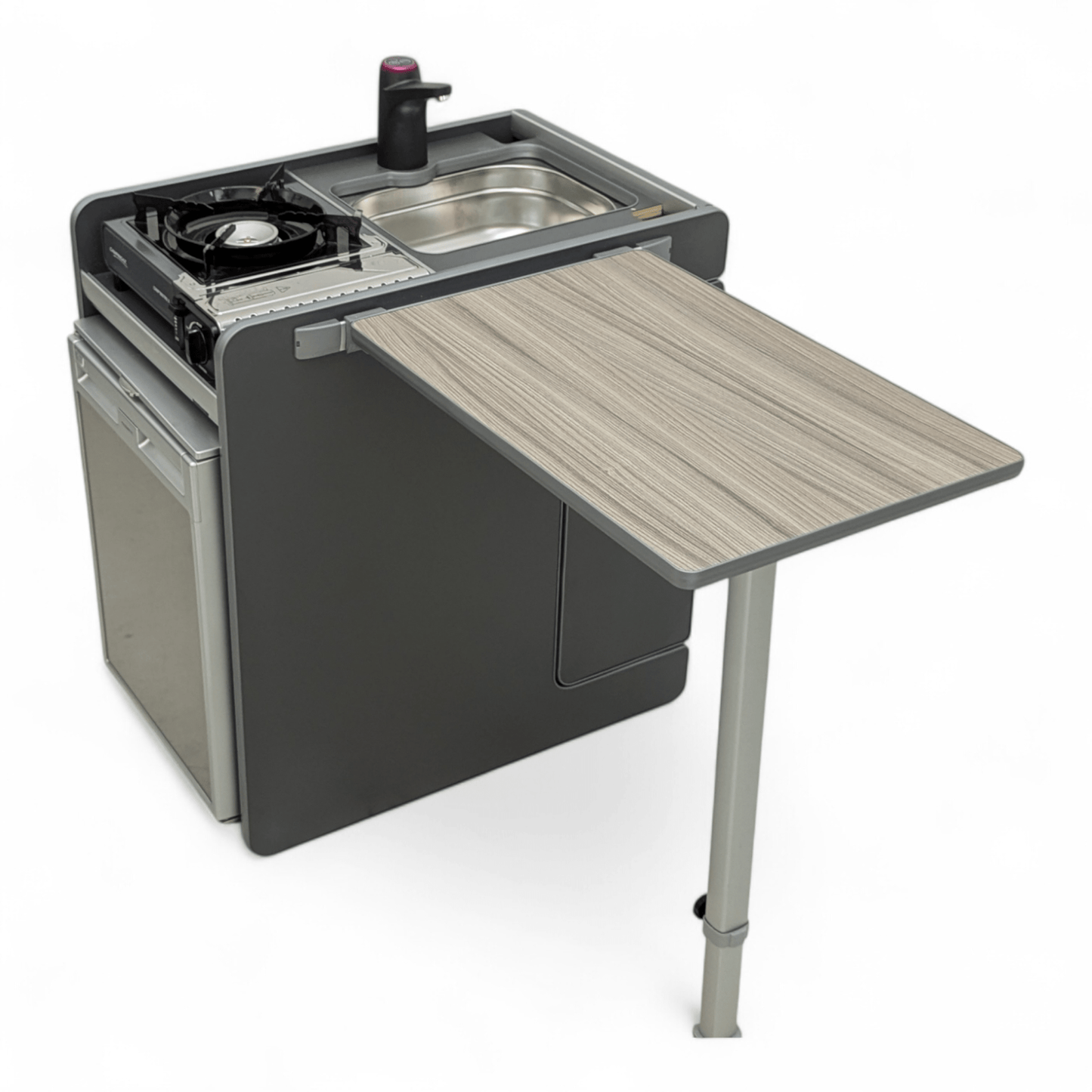 Vangear CRX - Pod 2.2 campervan fridge pod (Carbon Grey)(NOT including fridge) - Vangear UK