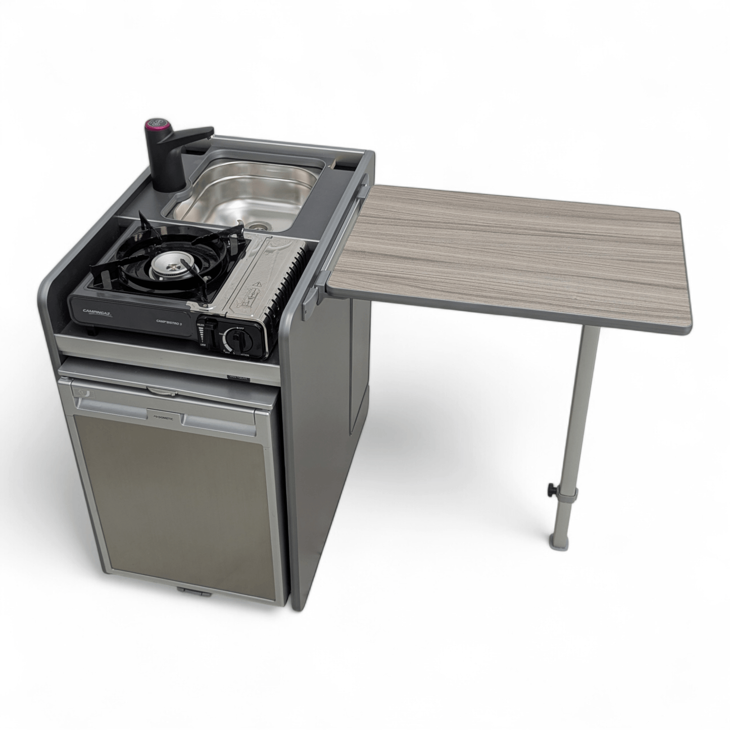 Vangear CRX - Pod 2.2 campervan fridge pod (Carbon Grey)(NOT including fridge) - Vangear UK