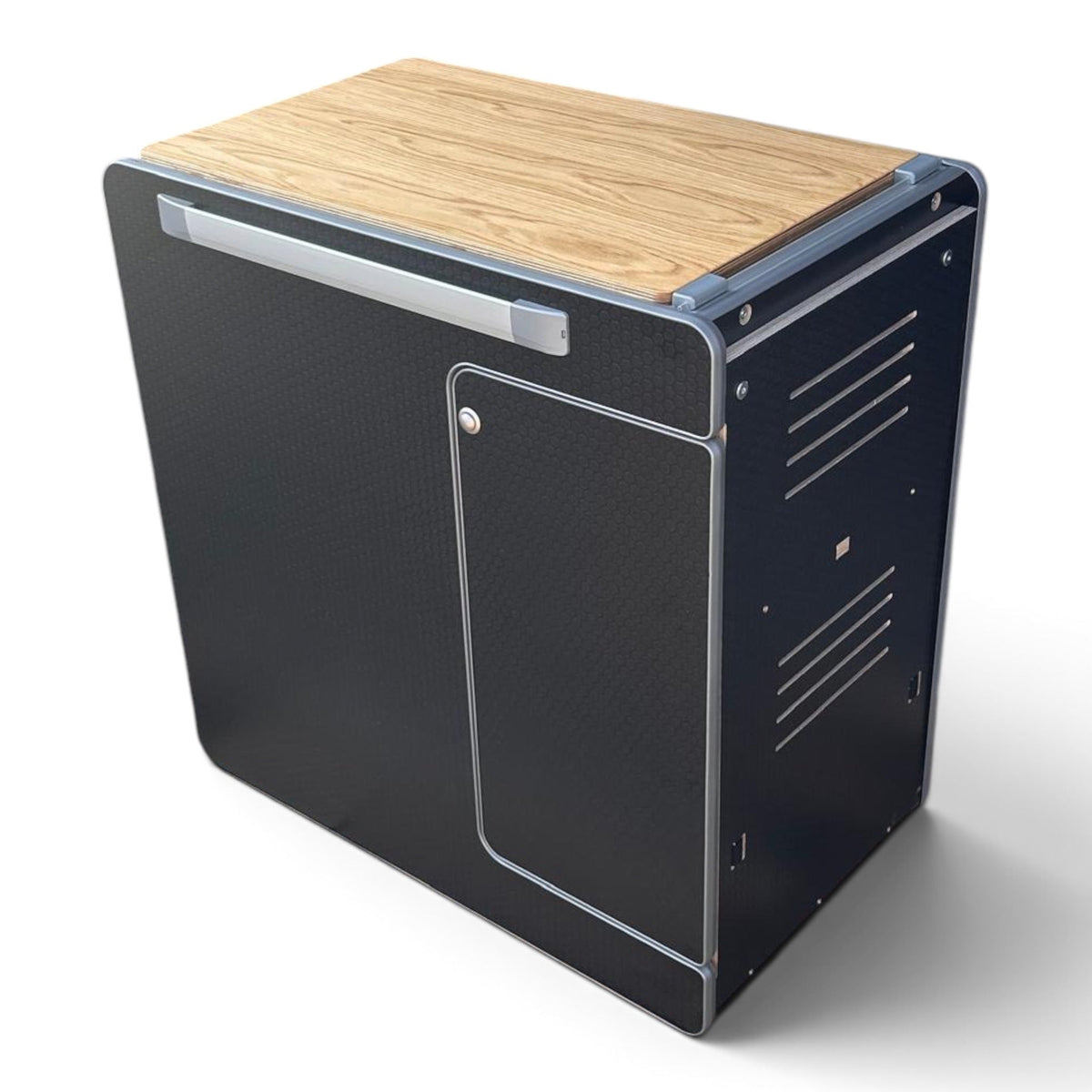 Vangear Electric CRX-Pod 3.0 campervan fridge pod - Black or Carbon Grey (fridge not included) - Vangear UK
